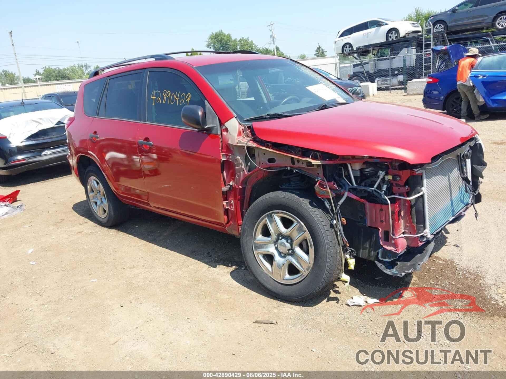 TOYOTA RAV4 2012 - 2T3ZF4DV9CW141880