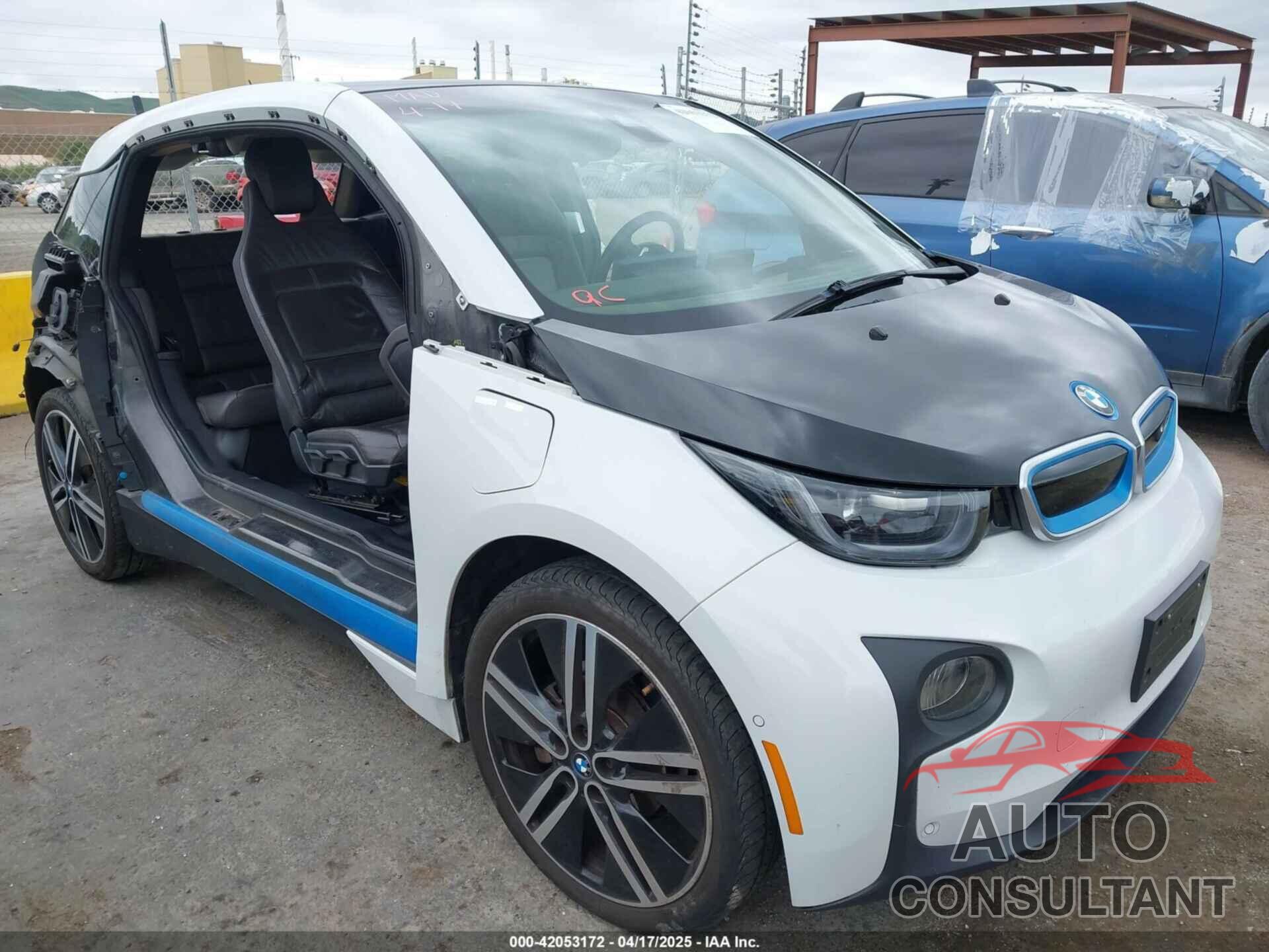 BMW I3 2015 - WBY1Z4C52FV501684