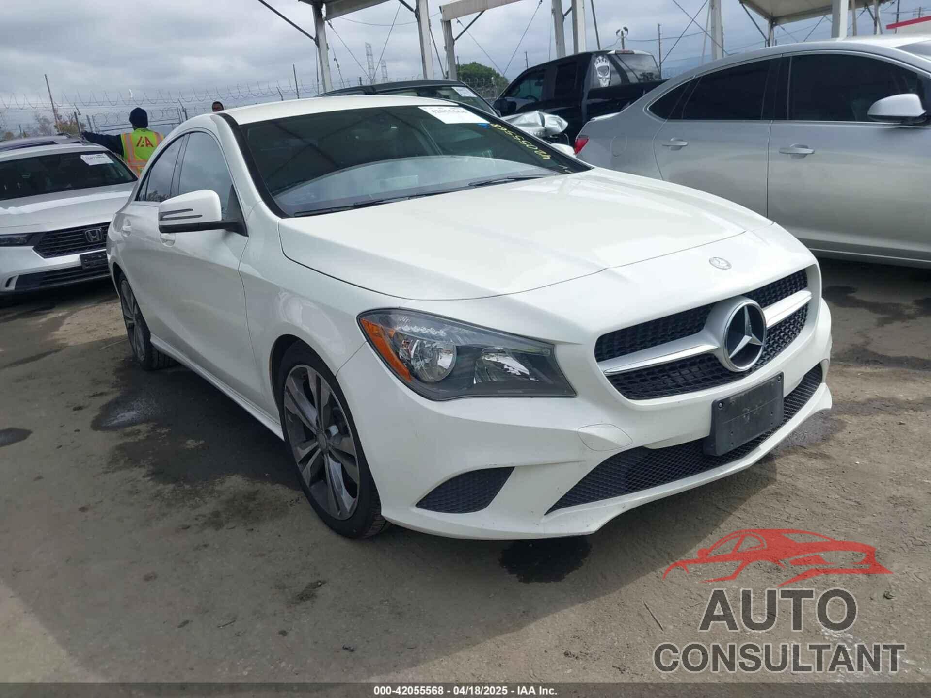 MERCEDES-BENZ CLA 250 2014 - WDDSJ4EB6EN125270
