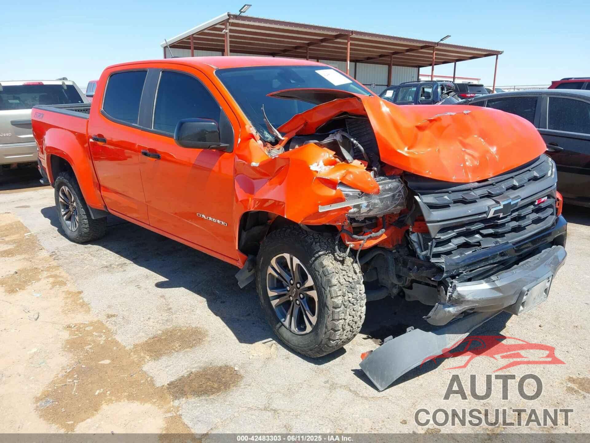 CHEVROLET COLORADO 2021 - 1GCGSDEN3M1130603