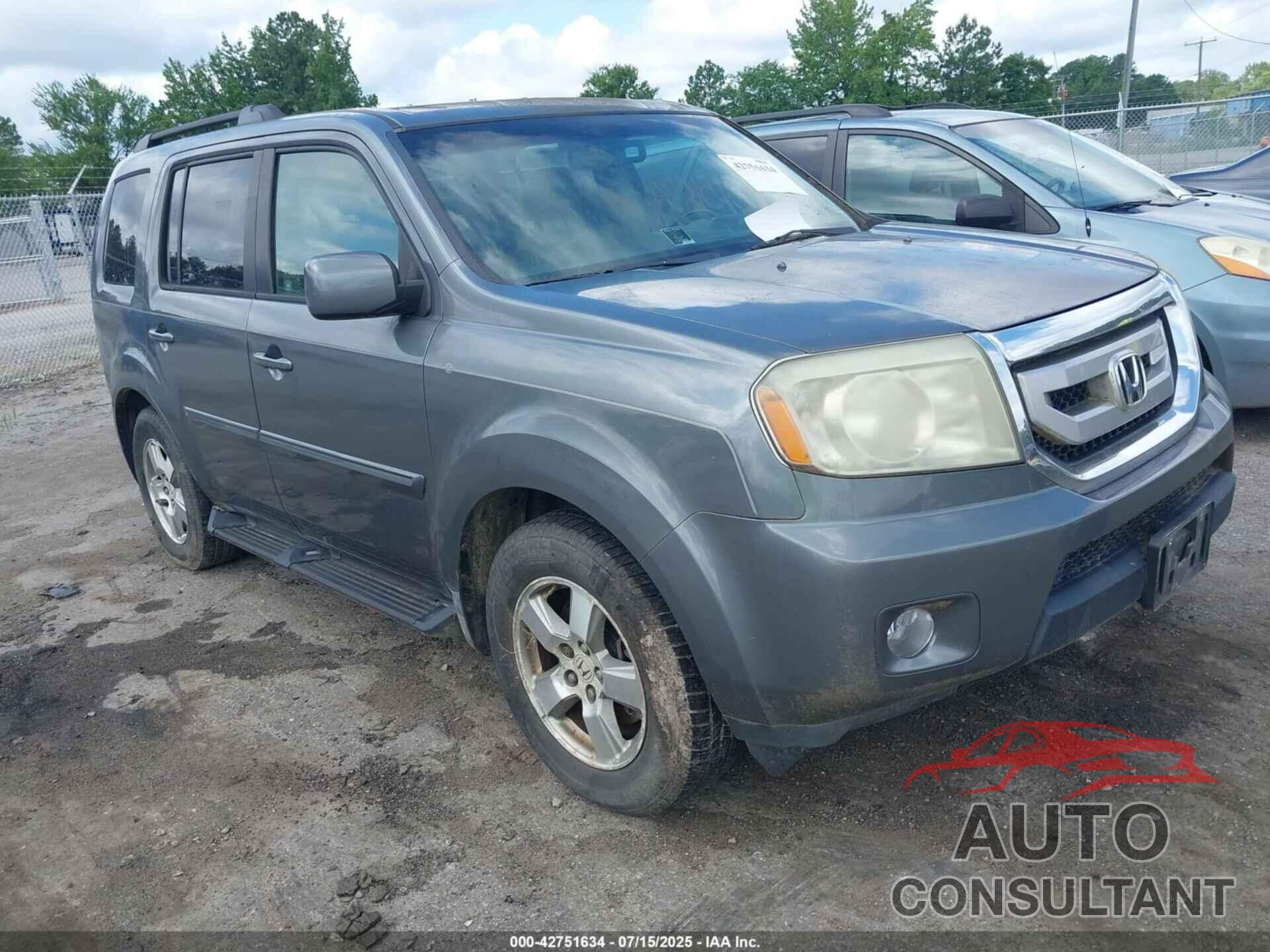 HONDA PILOT 2009 - 5FNYF48679B038485
