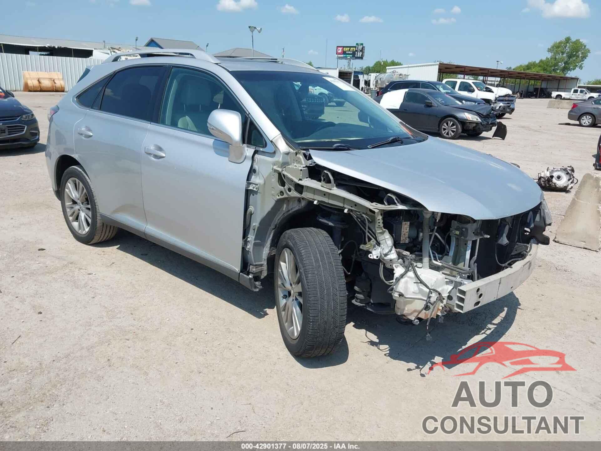 LEXUS RX 350 2013 - 2T2ZK1BA5DC118369
