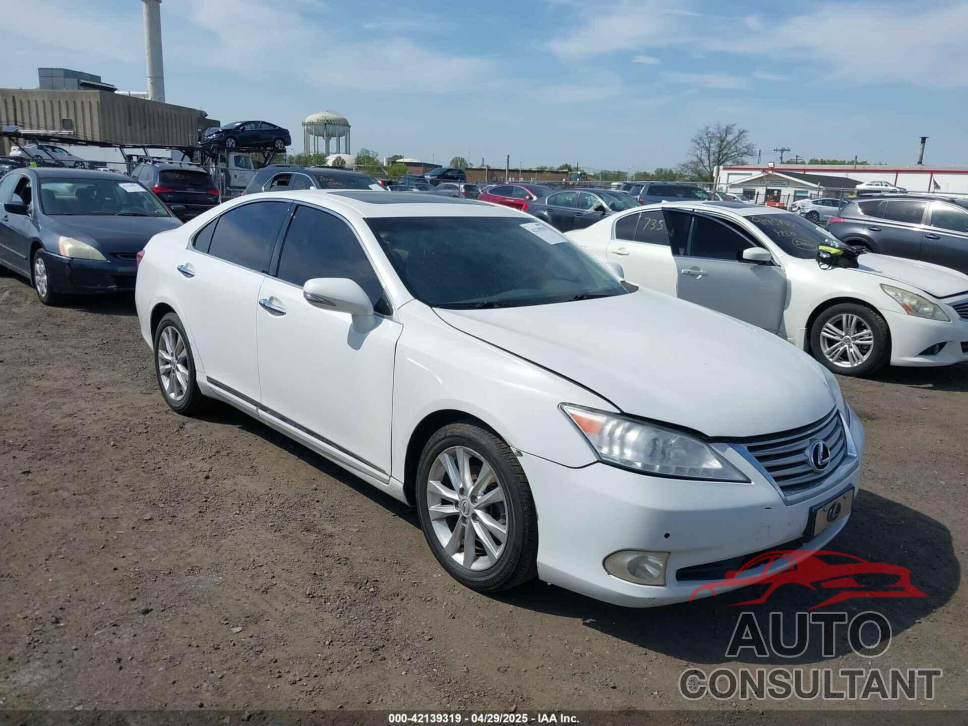 LEXUS ES 350 2012 - JTHBK1EG6C2503408