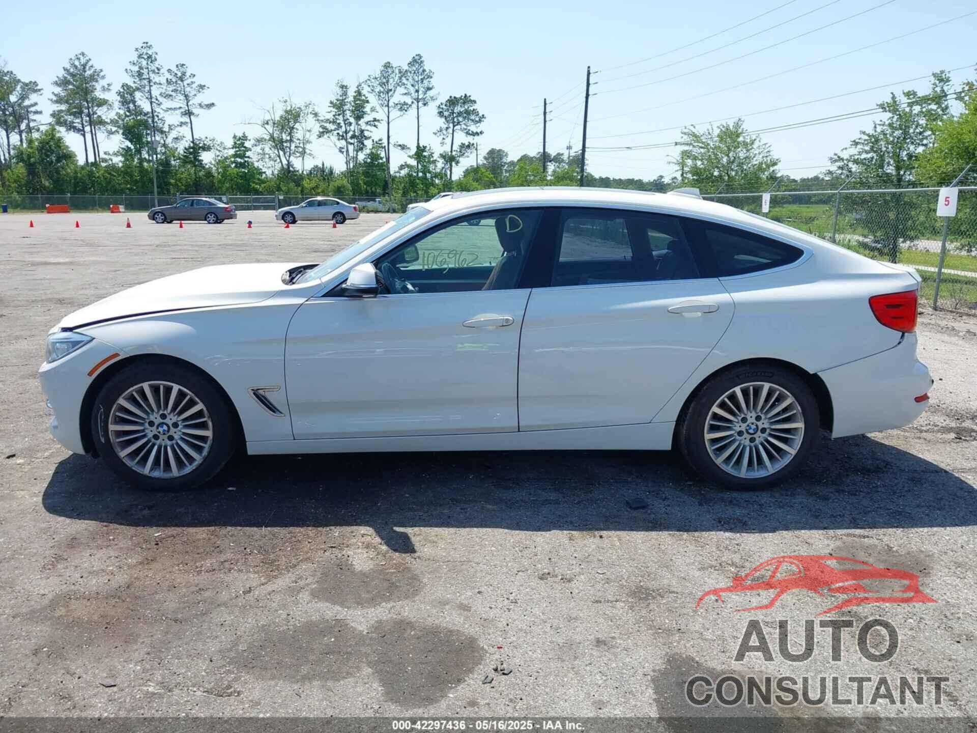 BMW 328I GRAN TURISMO 2015 - WBA8Z5C55FD672244