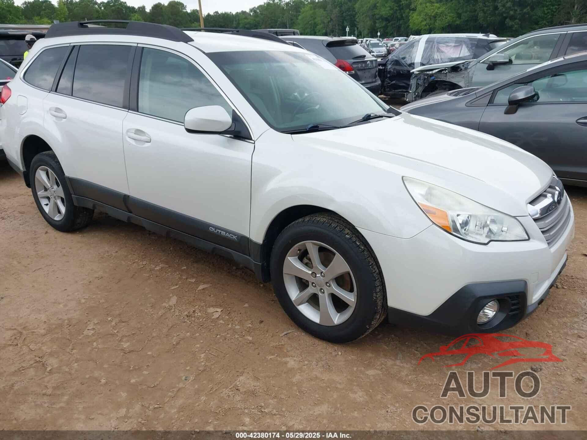 SUBARU OUTBACK 2013 - 4S4BRCCC9D3251444