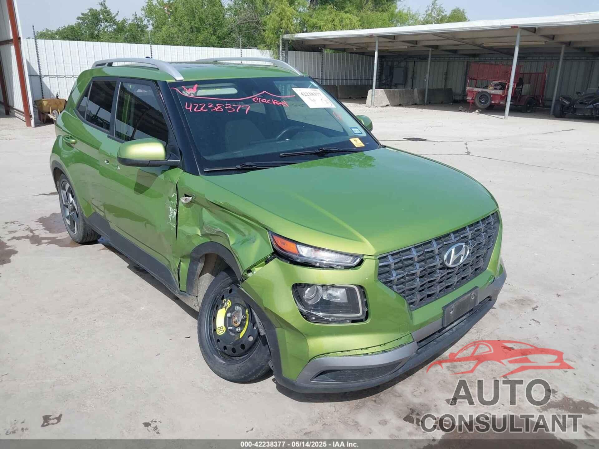 HYUNDAI VENUE 2022 - KMHRC8A30NU204234