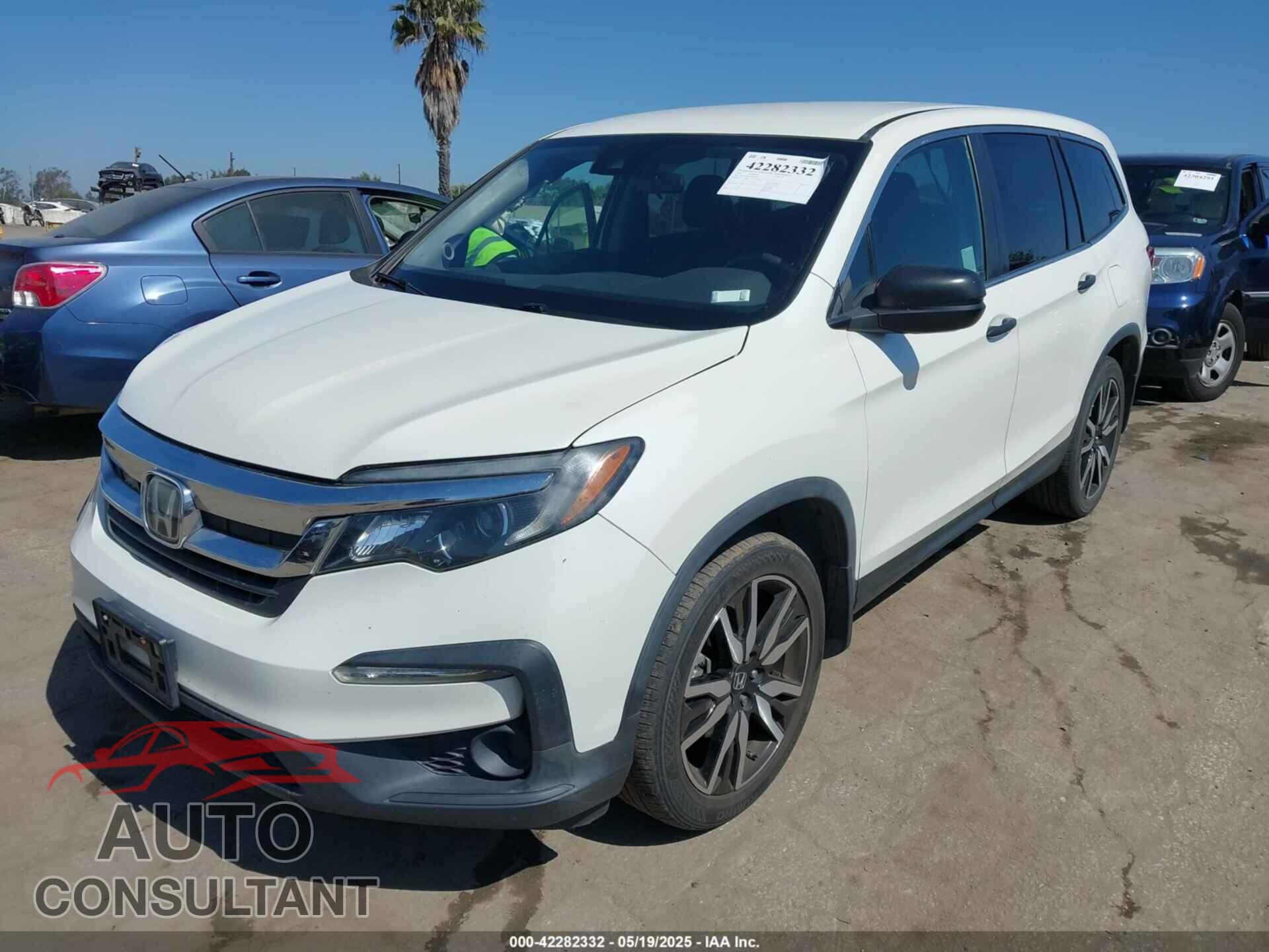 HONDA PILOT 2019 - 5FNYF6H18KB062784