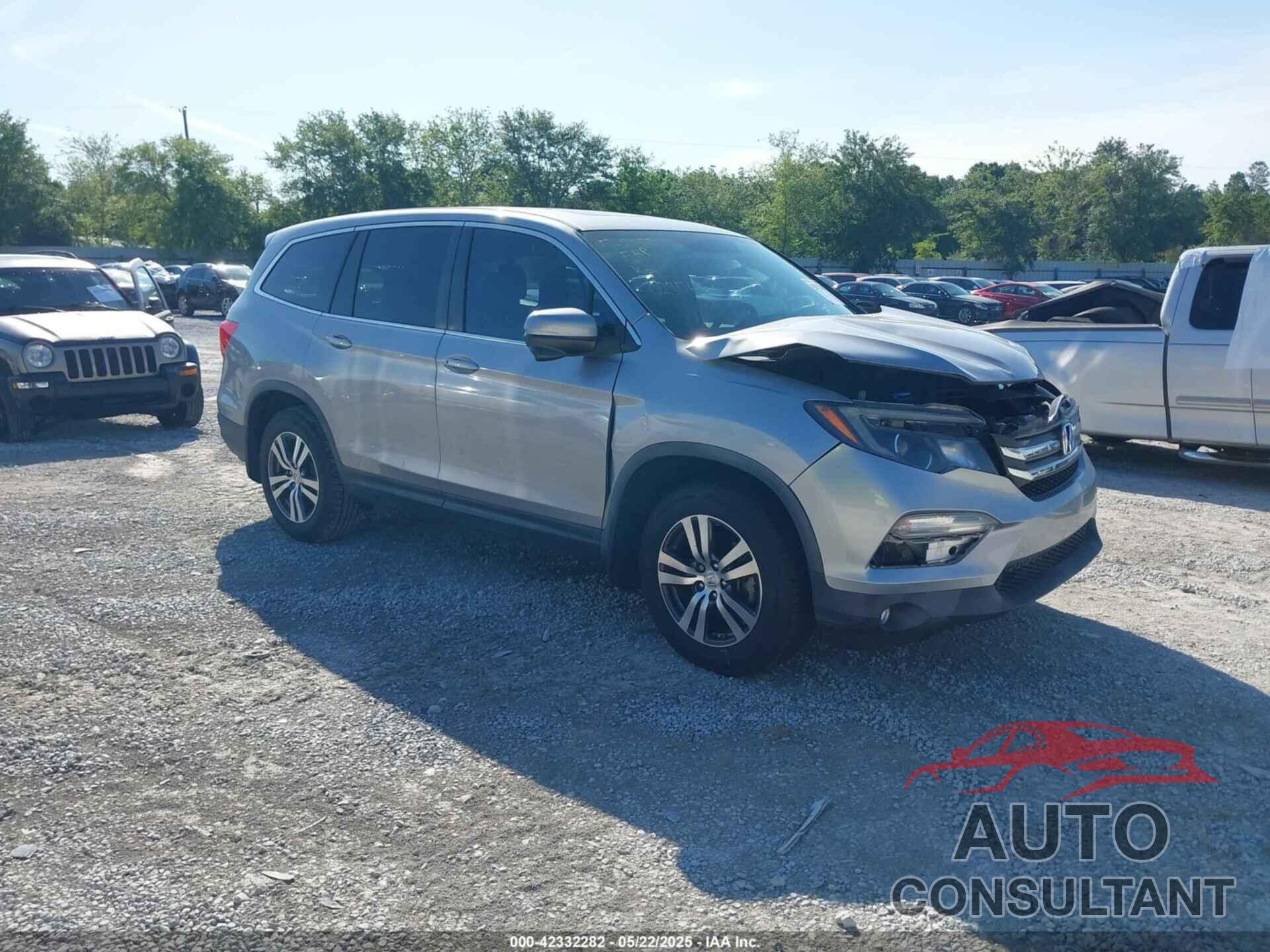 HONDA PILOT 2017 - 5FNYF5H7XHB027767