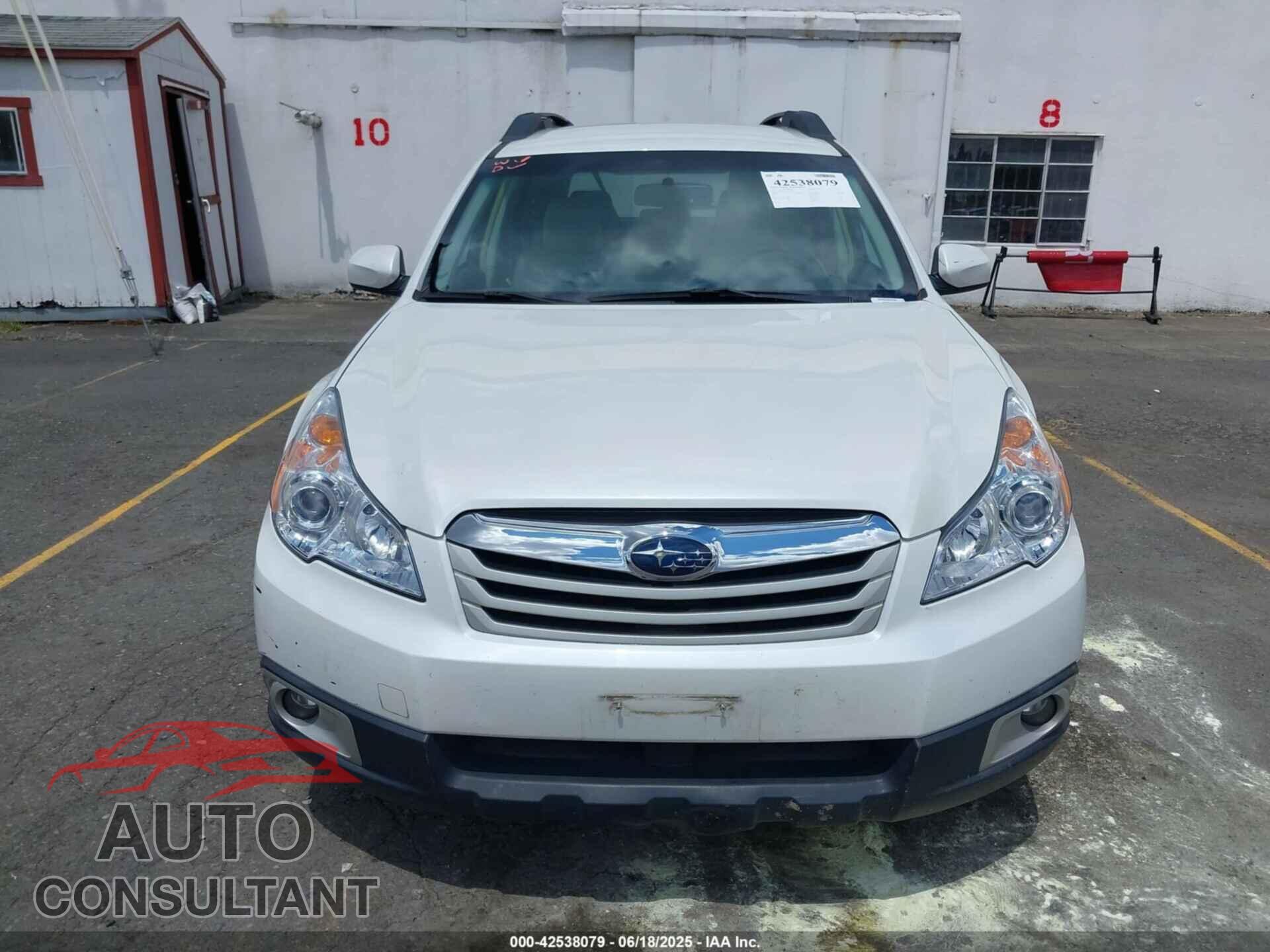 SUBARU OUTBACK 2012 - 4S4BRBCC4C3259945