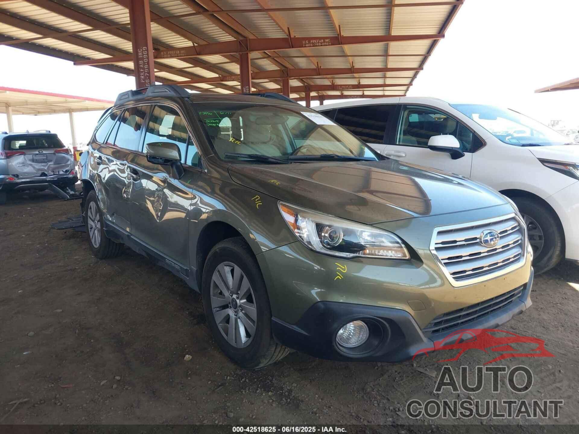 SUBARU OUTBACK 2017 - 4S4BSACC3H3400851