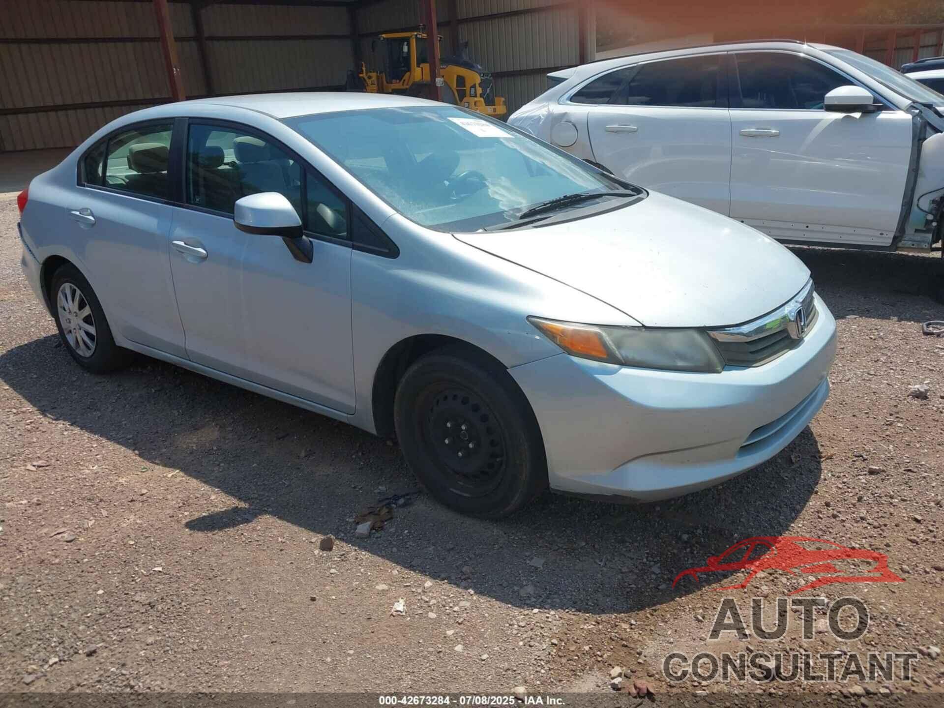 HONDA CIVIC 2012 - 2HGFB2F59CH527975