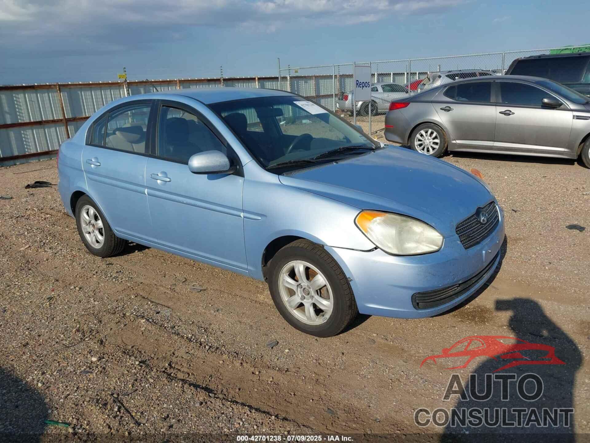 HYUNDAI ACCENT 2011 - KMHCN4AC6BU620826