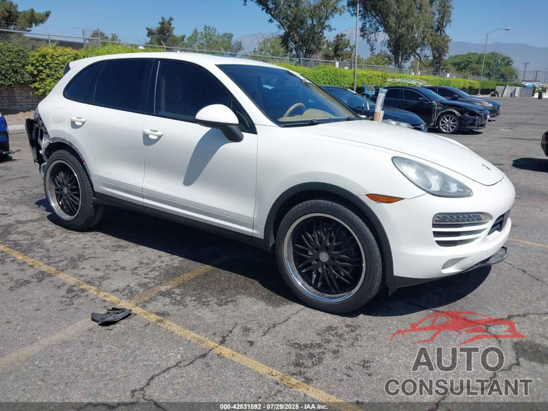 PORSCHE CAYENNE 2011 - WP1AA2A2XBLA01444