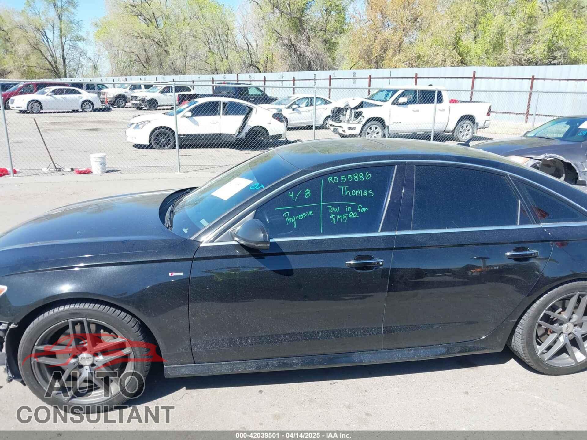 AUDI A6 2016 - WAUGFAFC8GN090268