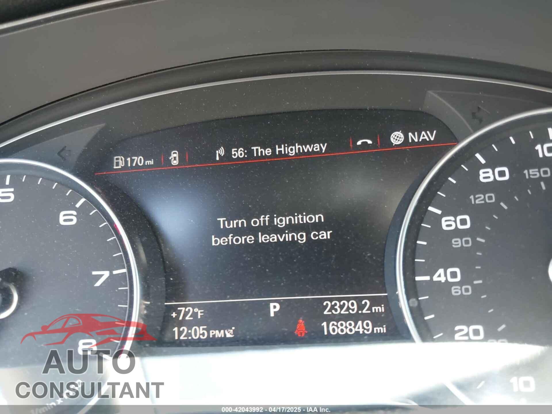 AUDI A6 2013 - WAUGGAFC5DN008487