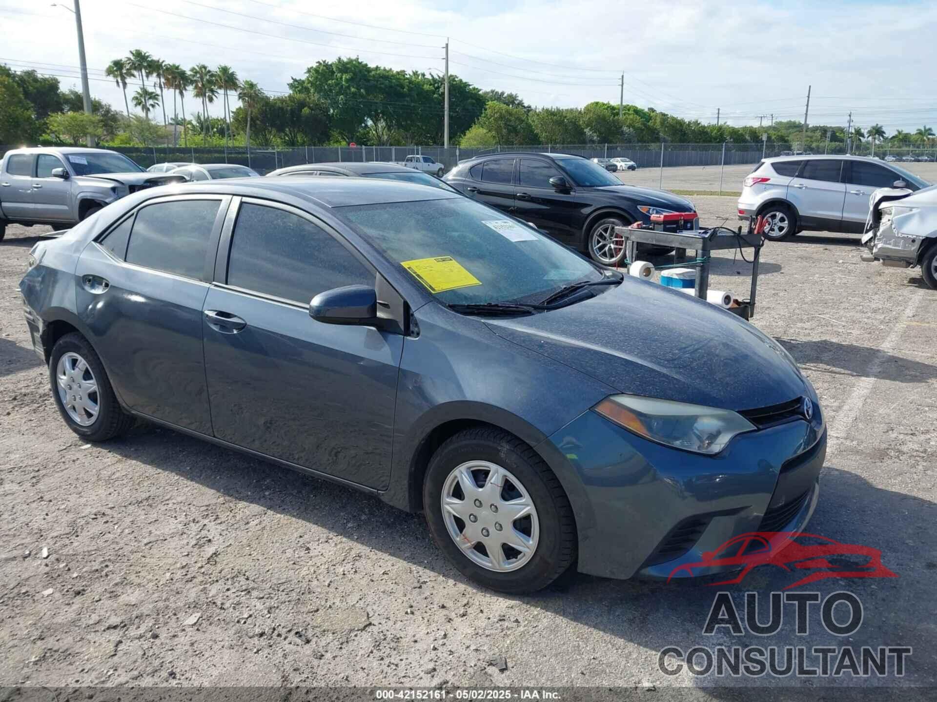 TOYOTA COROLLA 2014 - 2T1BURHE0EC156411