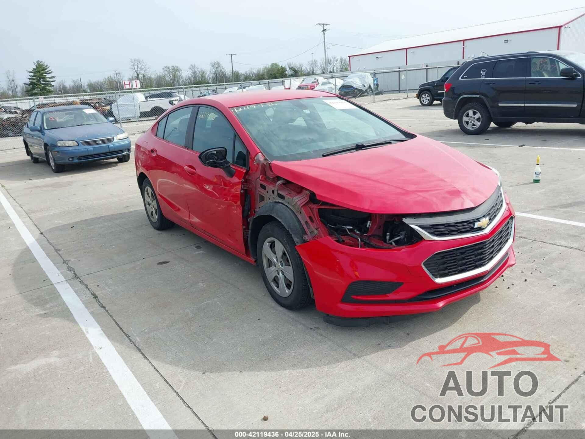 CHEVROLET CRUZE 2016 - 1G1BC5SM6G7253833