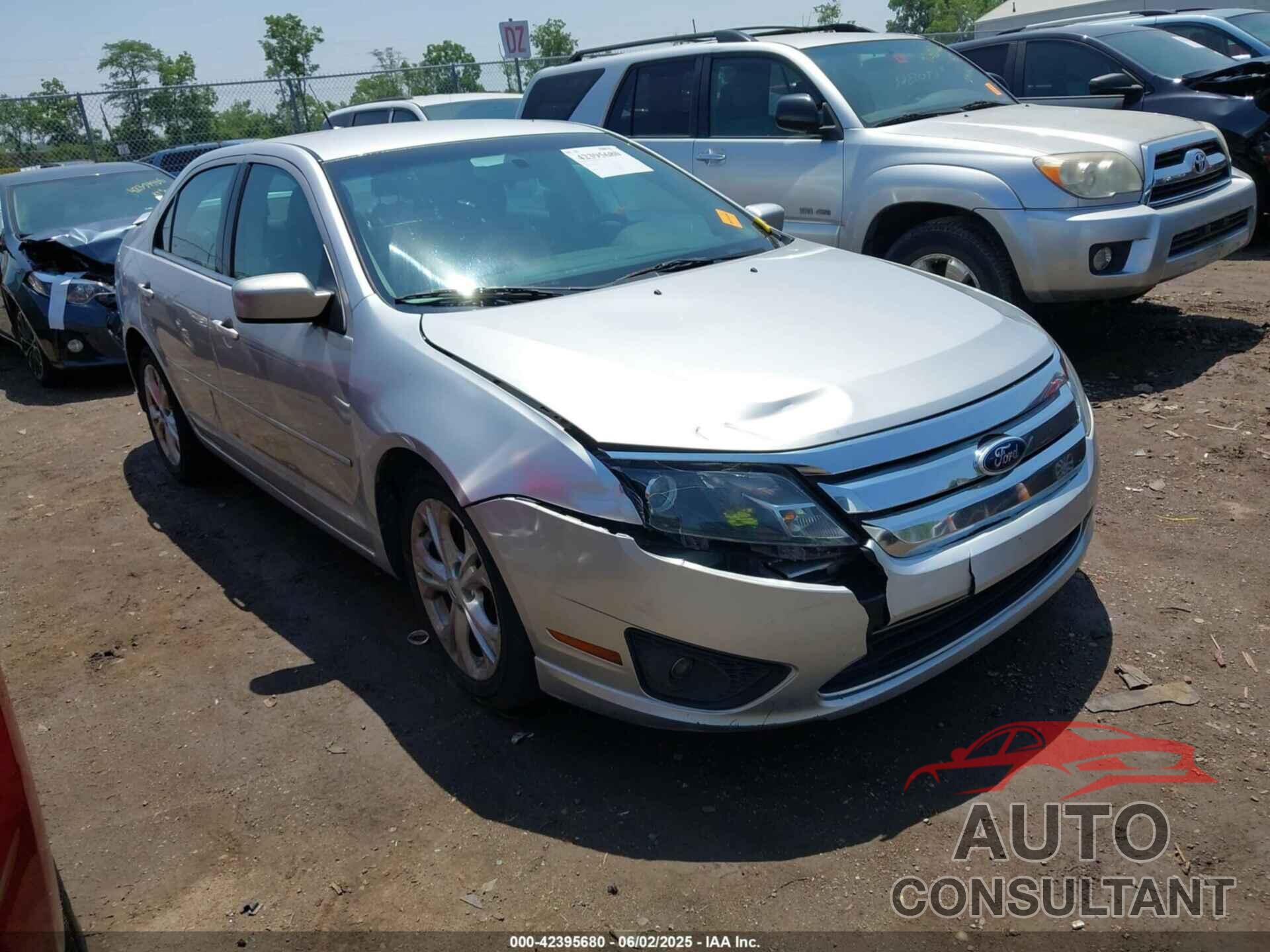 FORD FUSION 2012 - 3FAHP0HA1CR391522