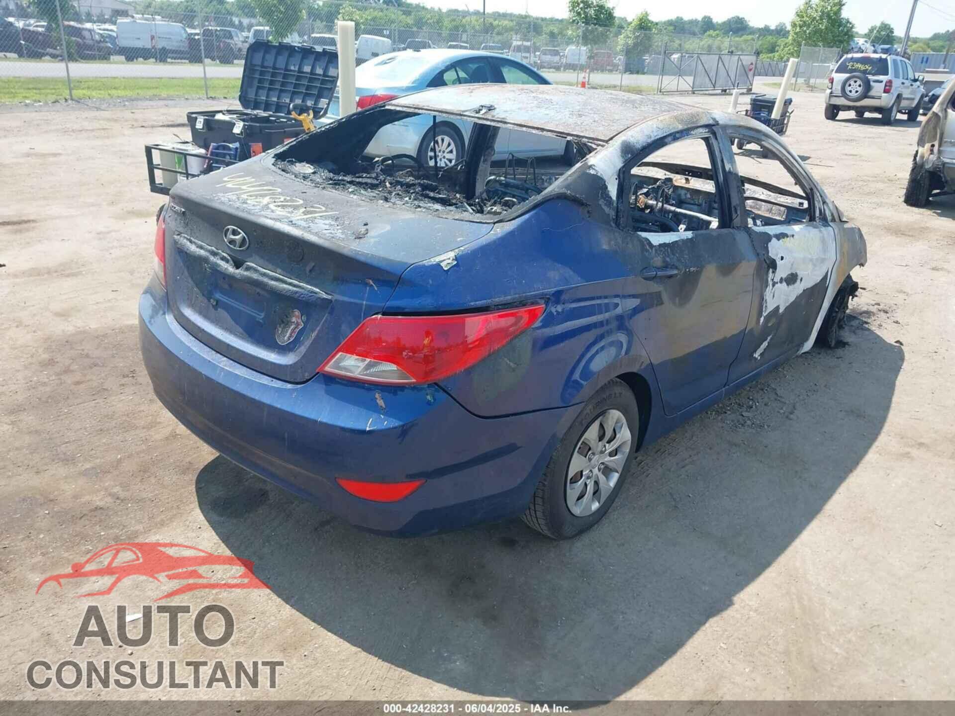 HYUNDAI ACCENT 2016 - KMHCT4AE1GU953658