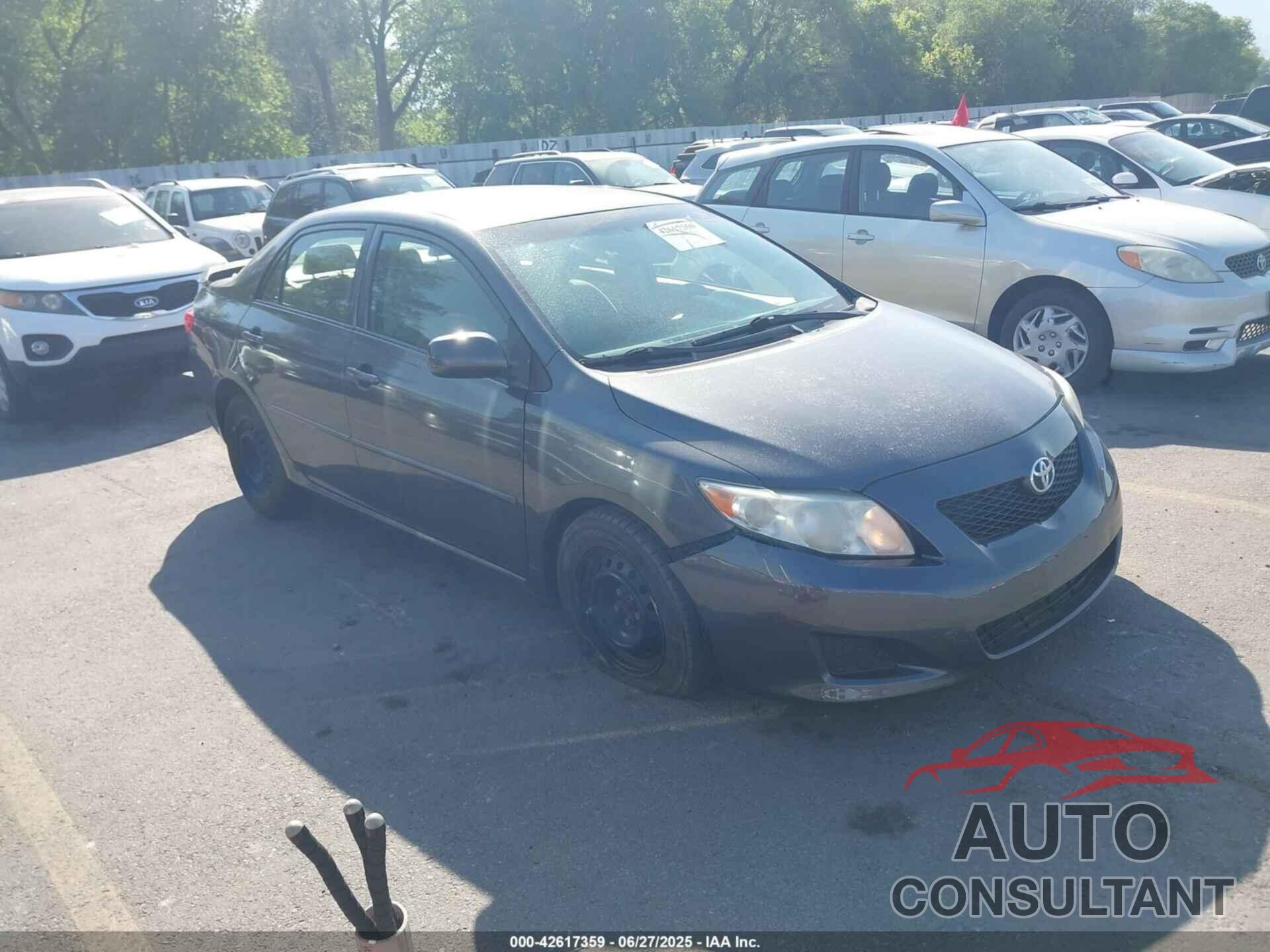 TOYOTA COROLLA 2009 - JTDBL40E999047006