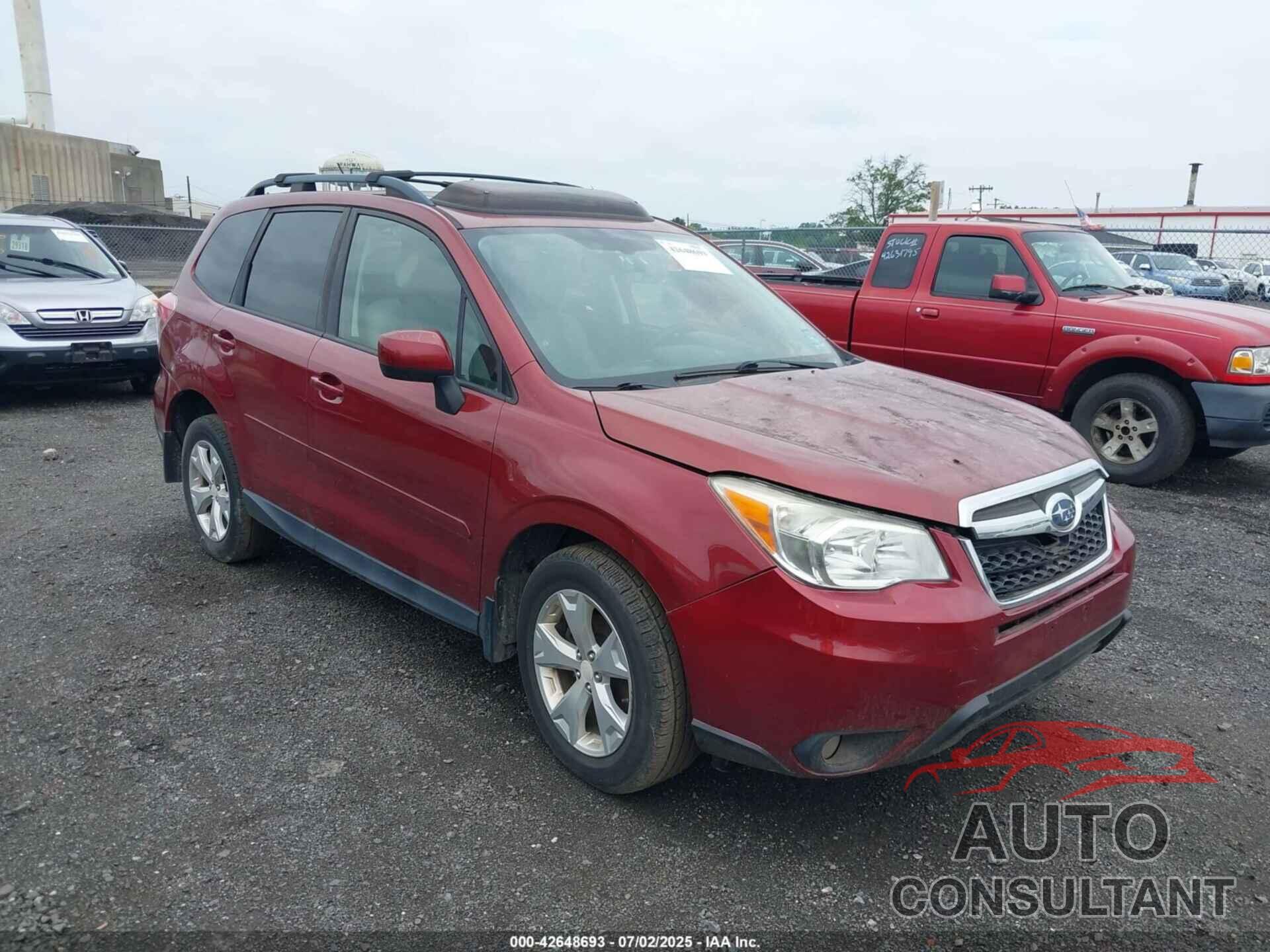 SUBARU FORESTER 2014 - JF2SJAEC4EH510540