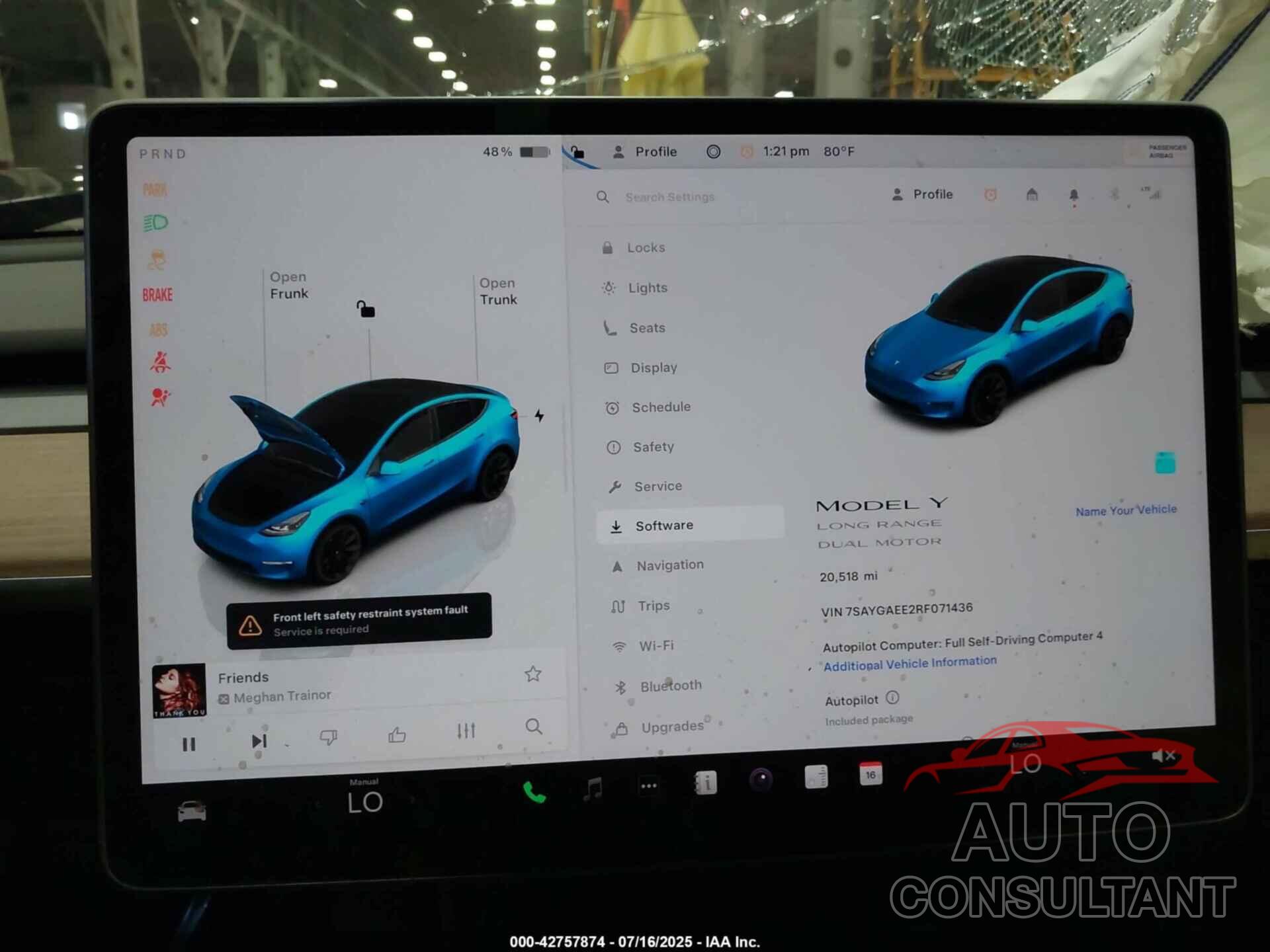 TESLA MODEL Y 2024 - 7SAYGAEE2RF071436