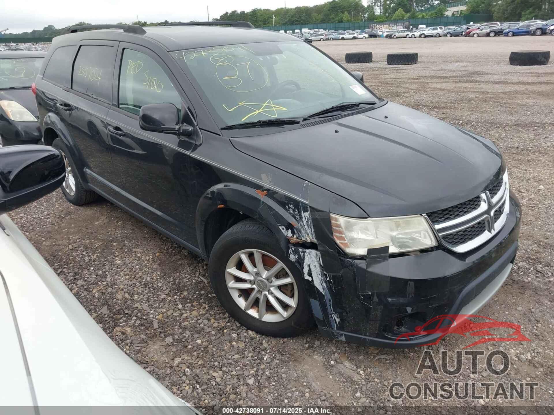 DODGE JOURNEY 2015 - 3C4PDCBG7FT668761