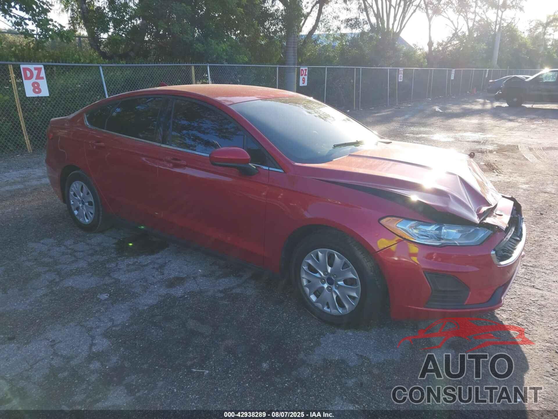 FORD FUSION 2020 - 3FA6P0G75LR254550