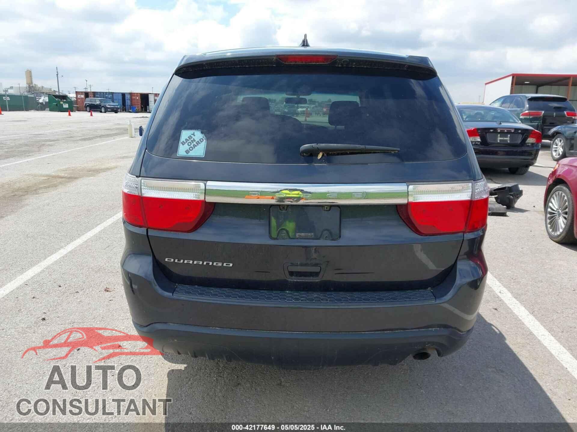 DODGE DURANGO 2013 - 1C4RDHAG0DC592848