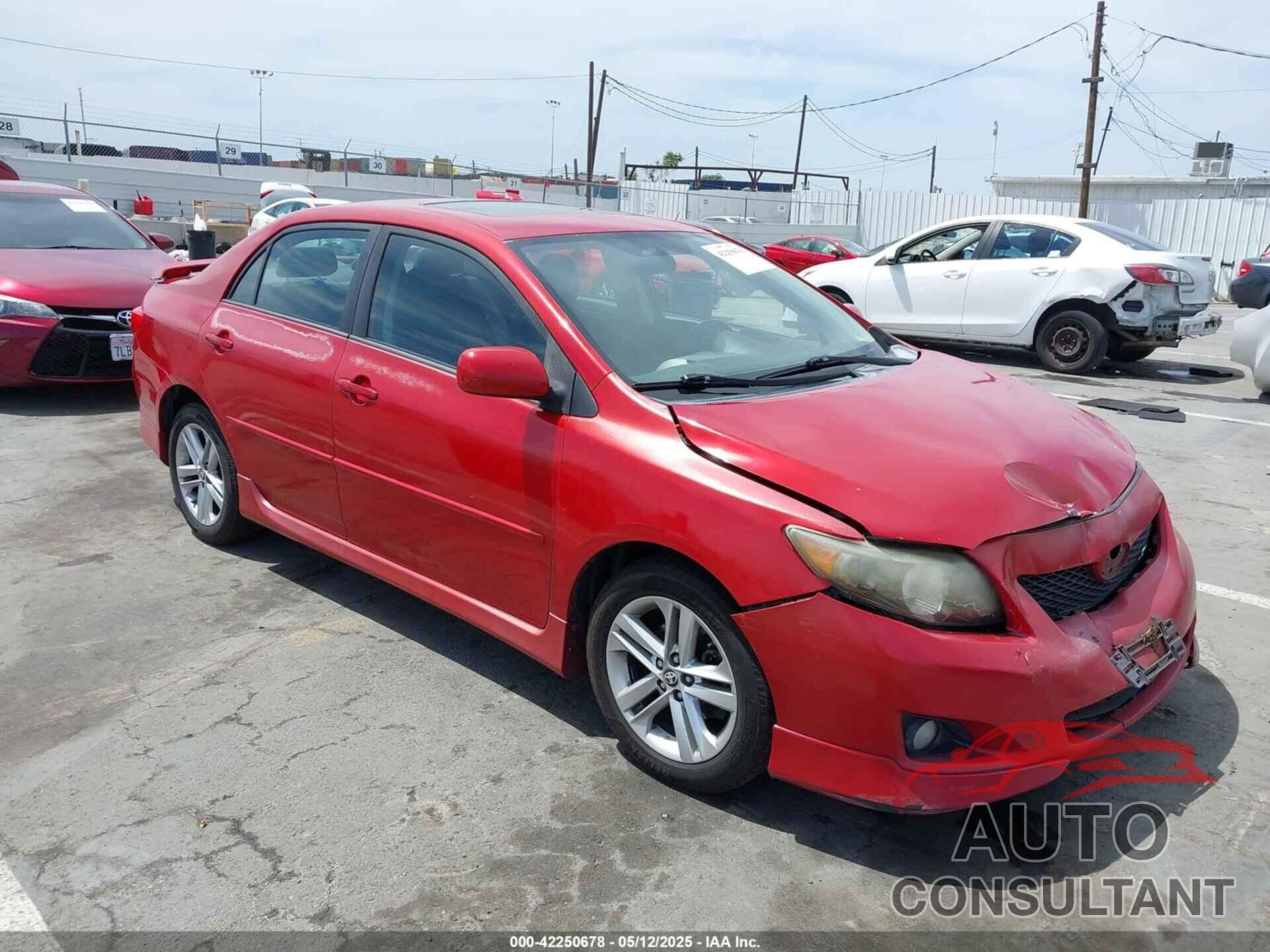 TOYOTA COROLLA 2010 - 1NXBU4EEXAZ218039
