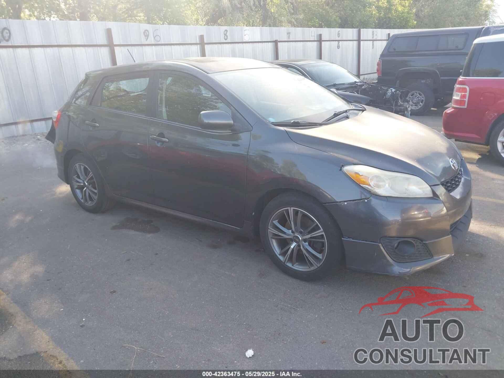 TOYOTA MATRIX 2009 - 2T1KE40E89C006533