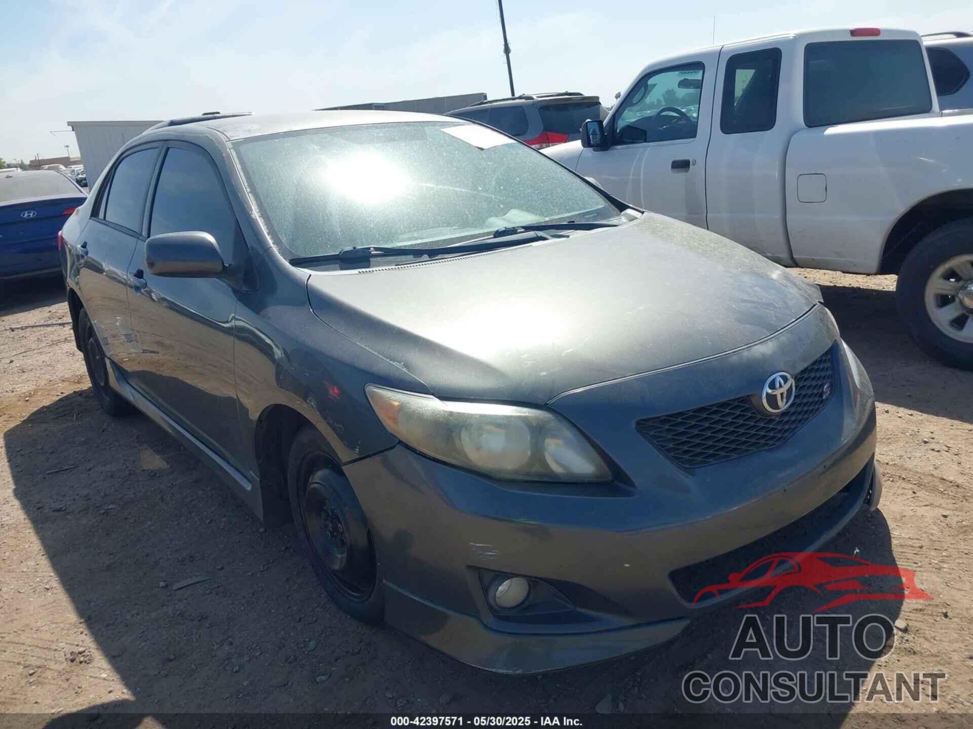 TOYOTA COROLLA 2009 - 1NXBU40E49Z108378