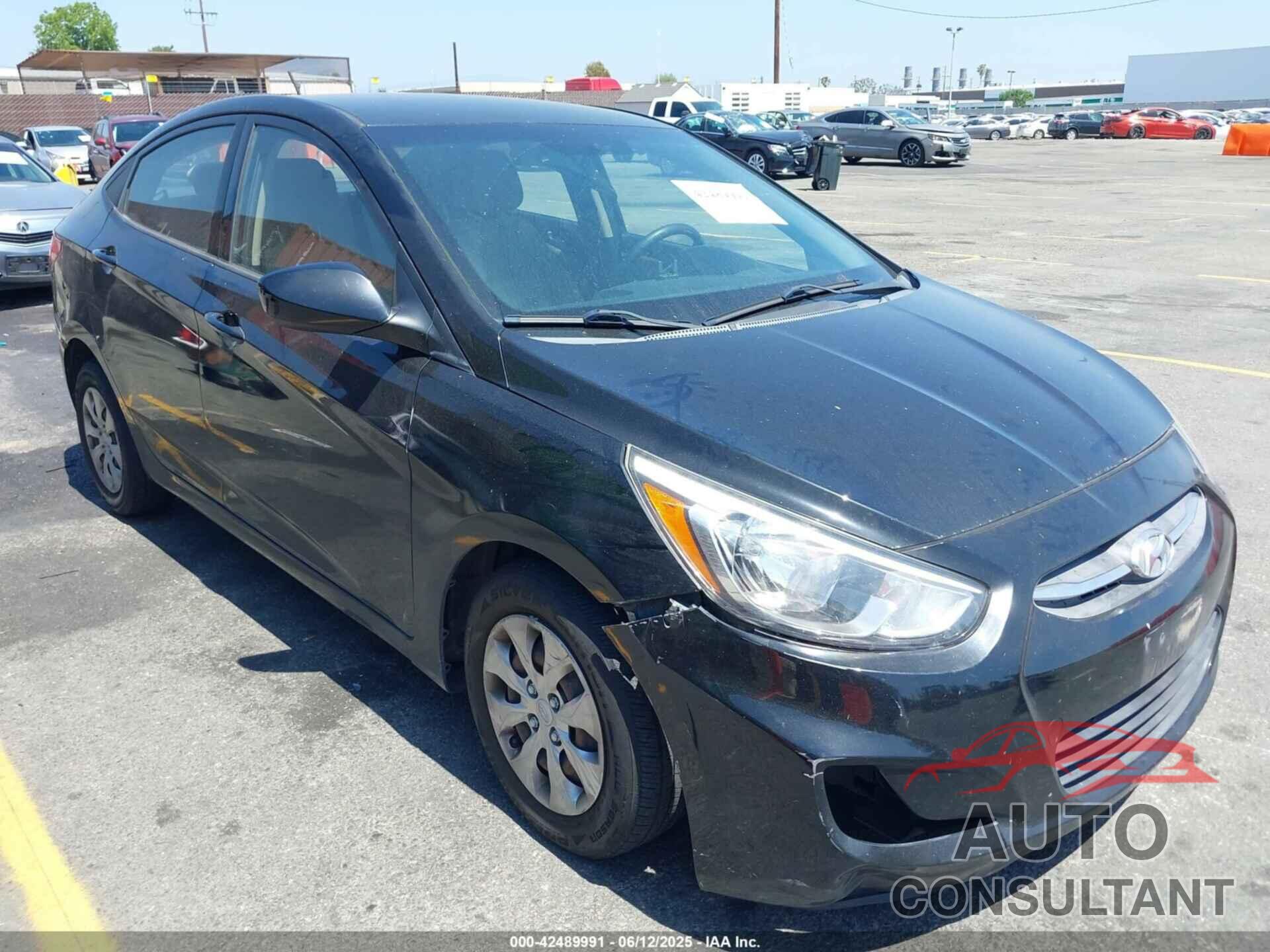 HYUNDAI ACCENT 2016 - KMHCT4AE9GU134008