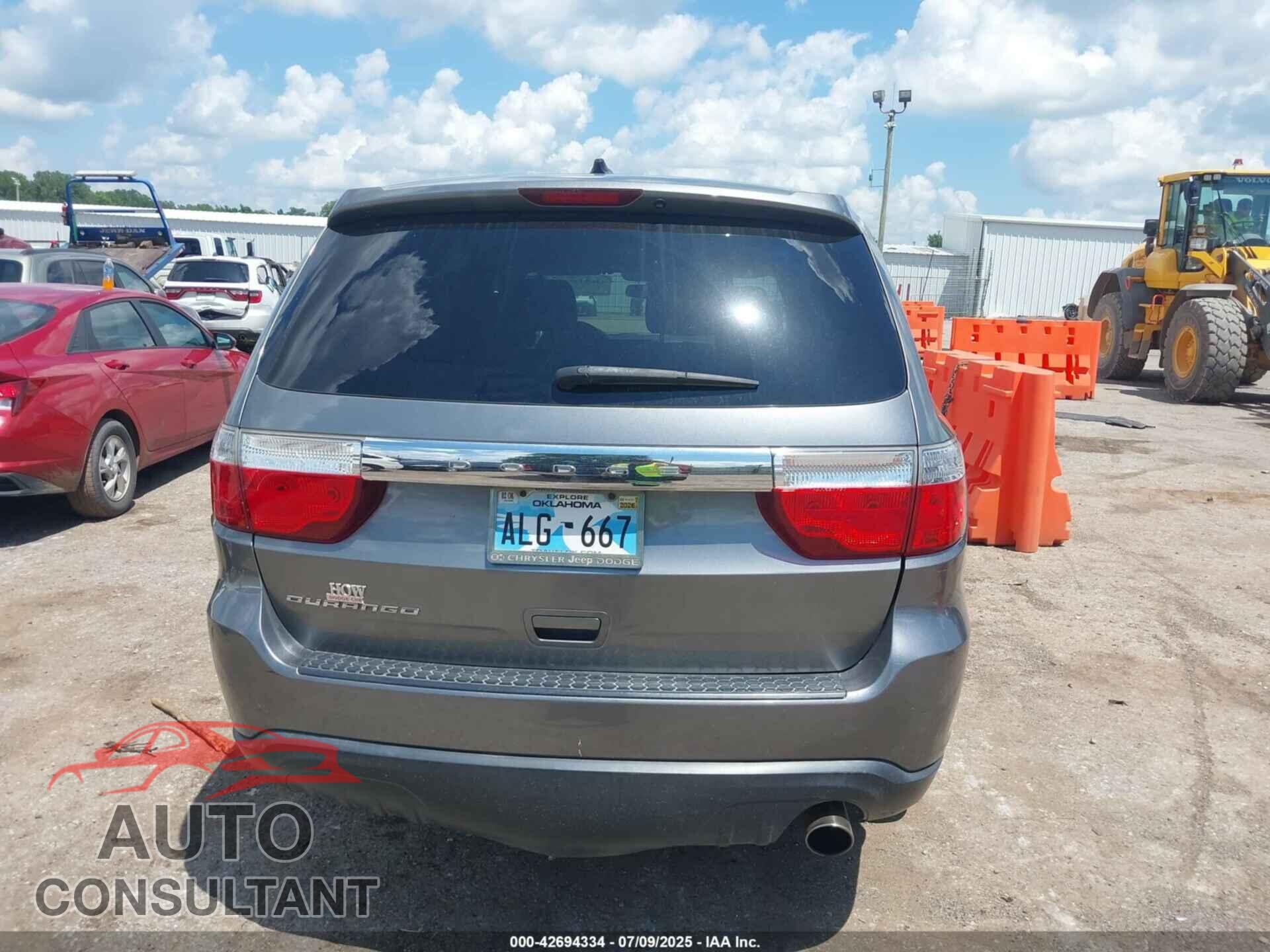 DODGE DURANGO 2013 - 1C4RDHAG7DC571673