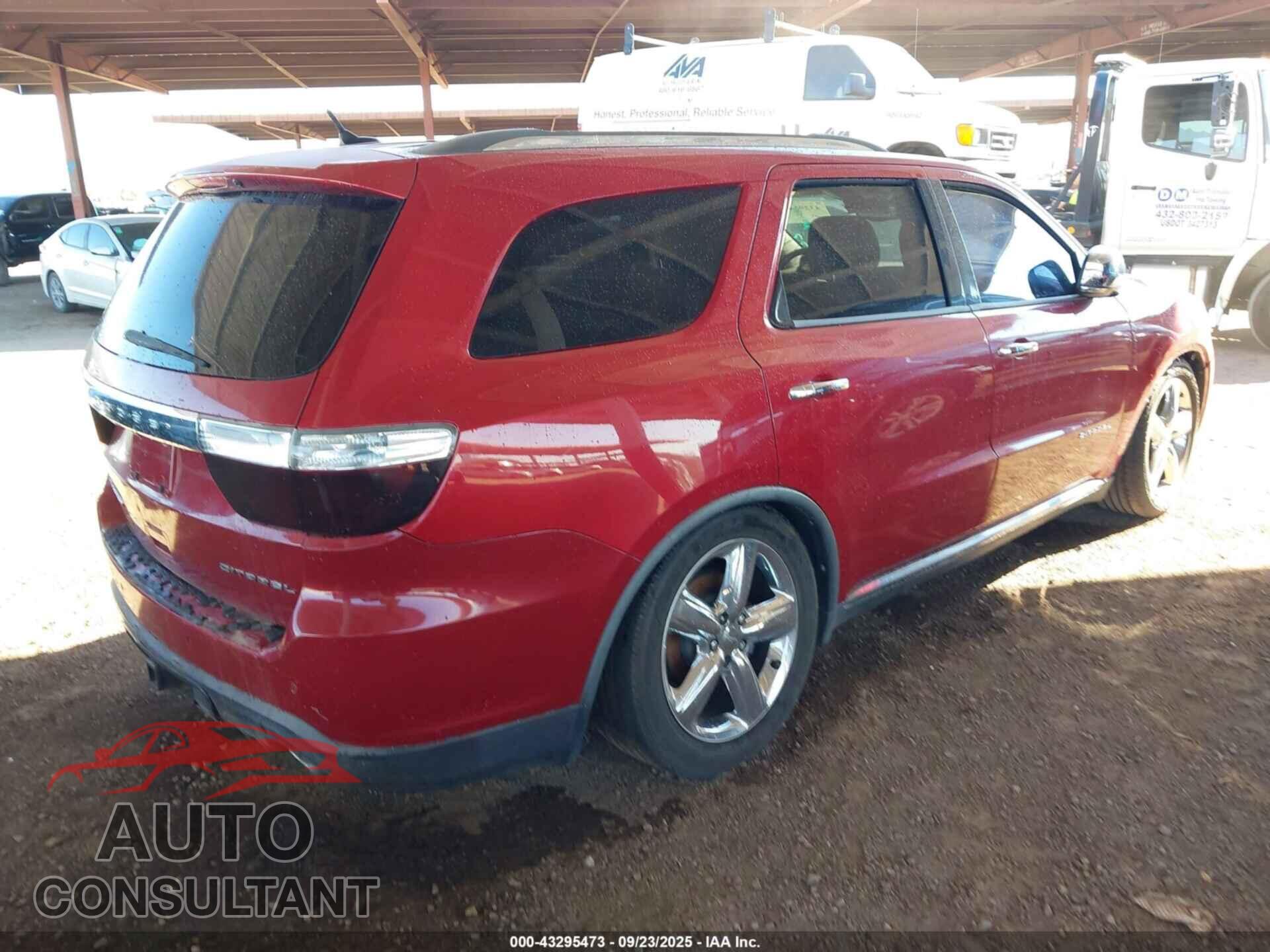 DODGE DURANGO 2011 - 1D4SD5GT4BC592503