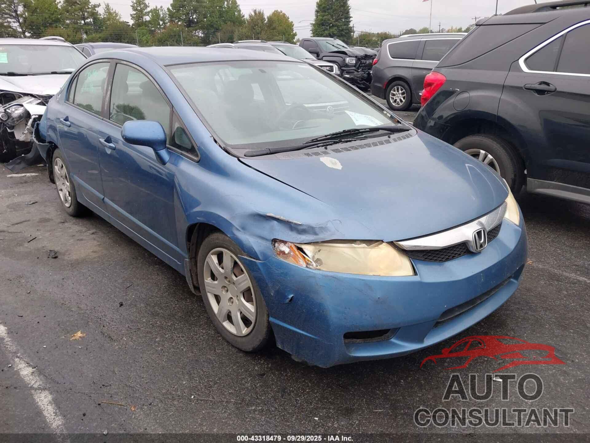 HONDA CIVIC 2009 - 2HGFA16589H366508