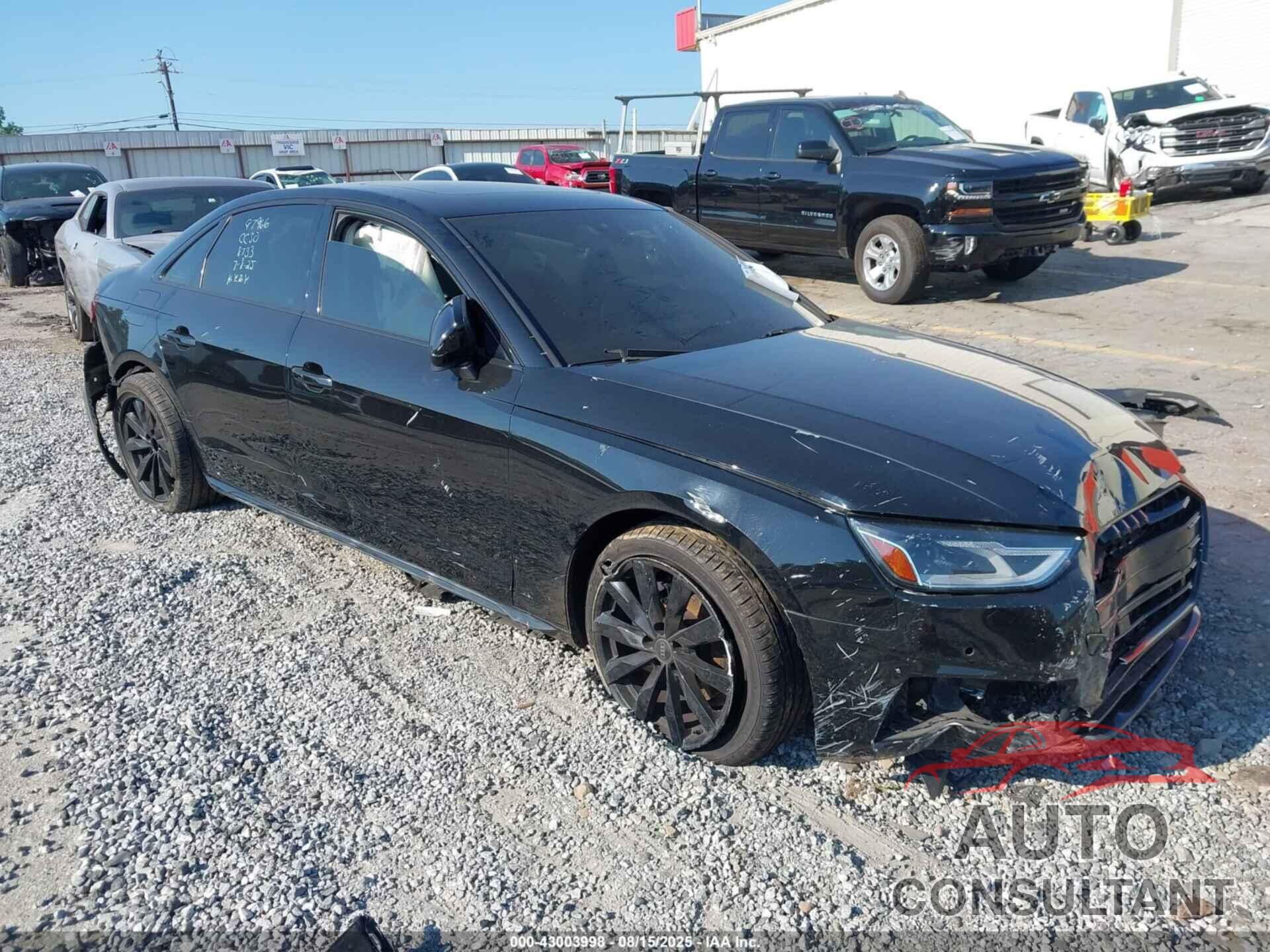 AUDI A4 2021 - WAUABAF49MN008733