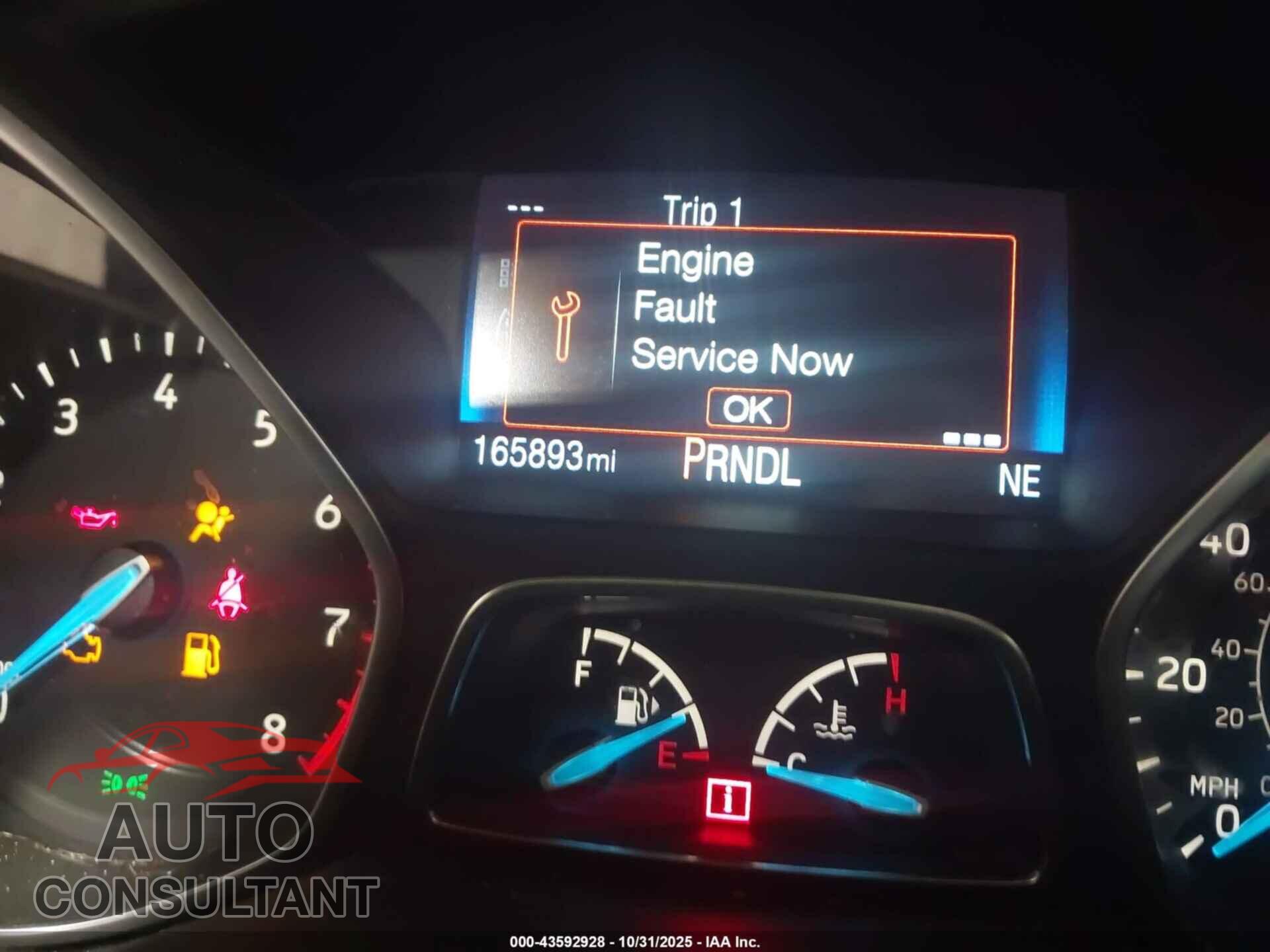 FORD FOCUS 2016 - 1FADP3F21GL294675