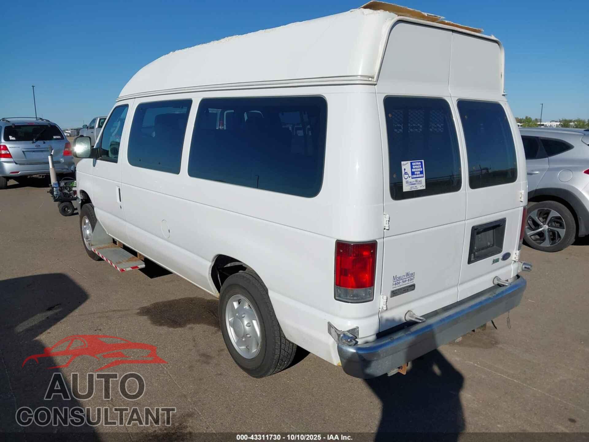 FORD E-150 2009 - 1FTNE14W19DA19982