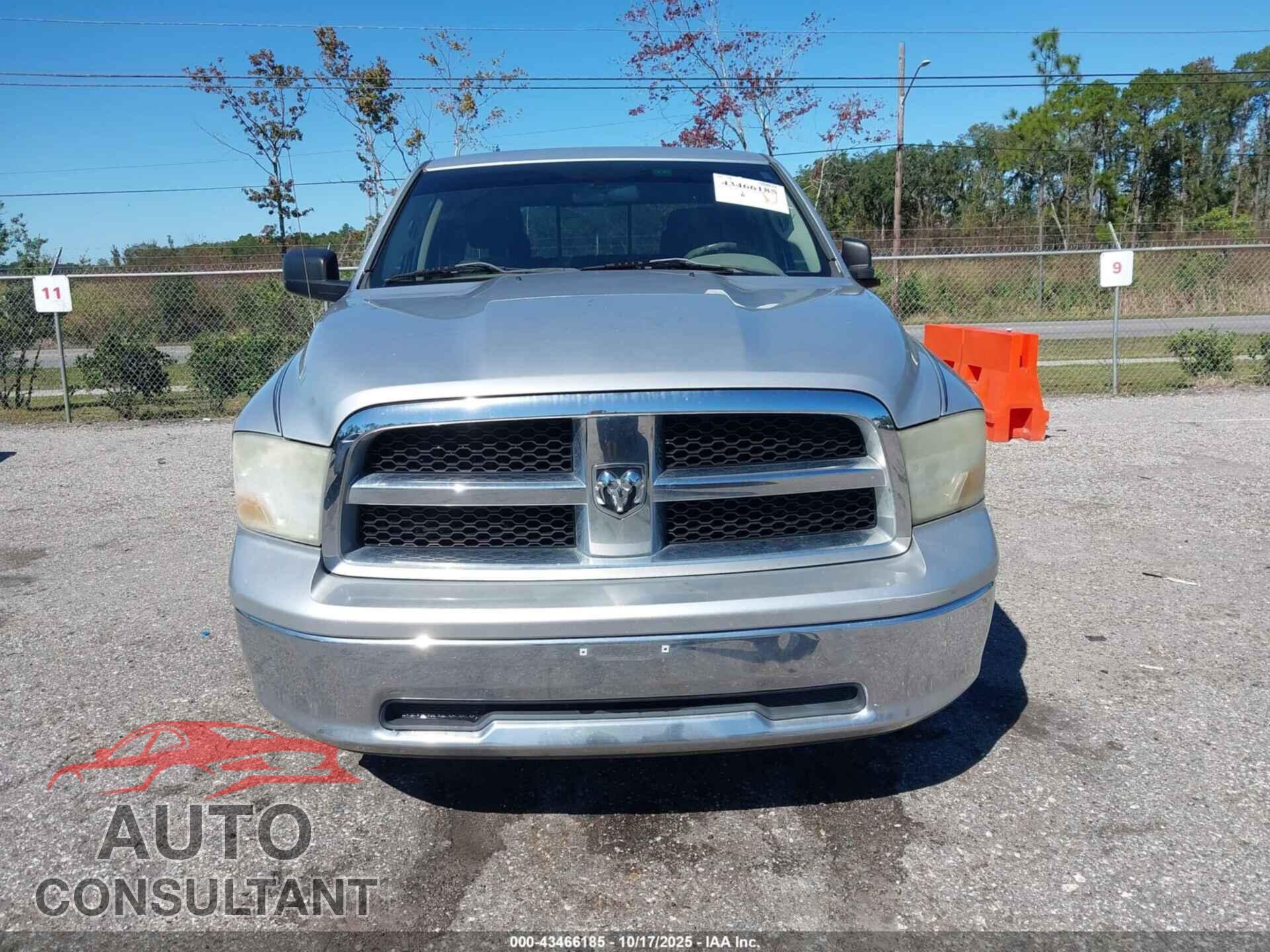 DODGE RAM 1500 2010 - 1D7RB1CP2AS195546