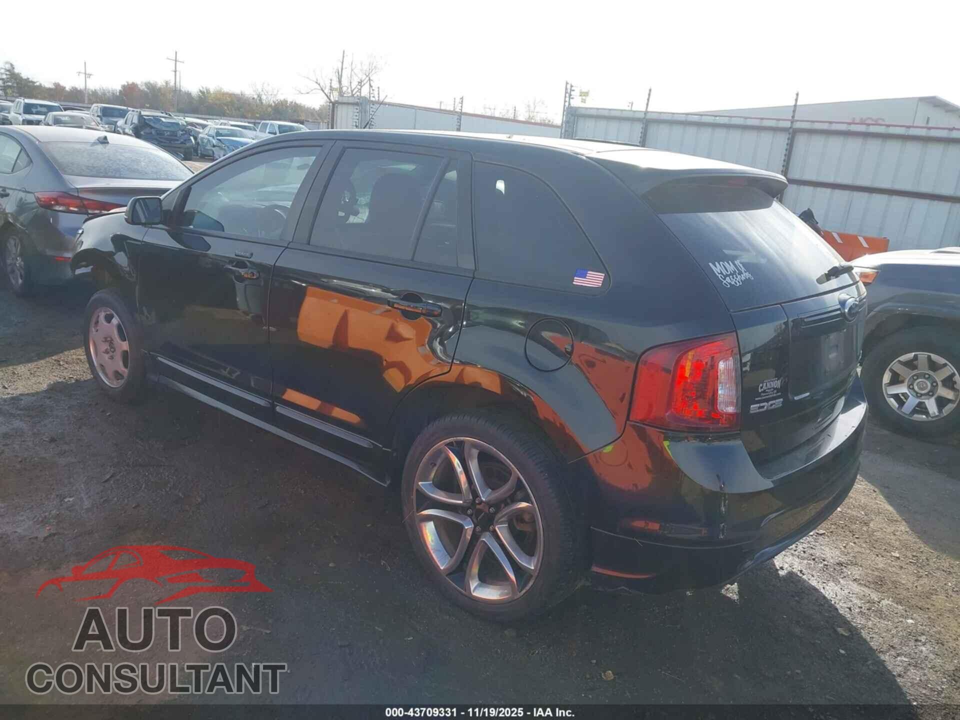 FORD EDGE 2014 - 2FMDK4AK2EBA98159