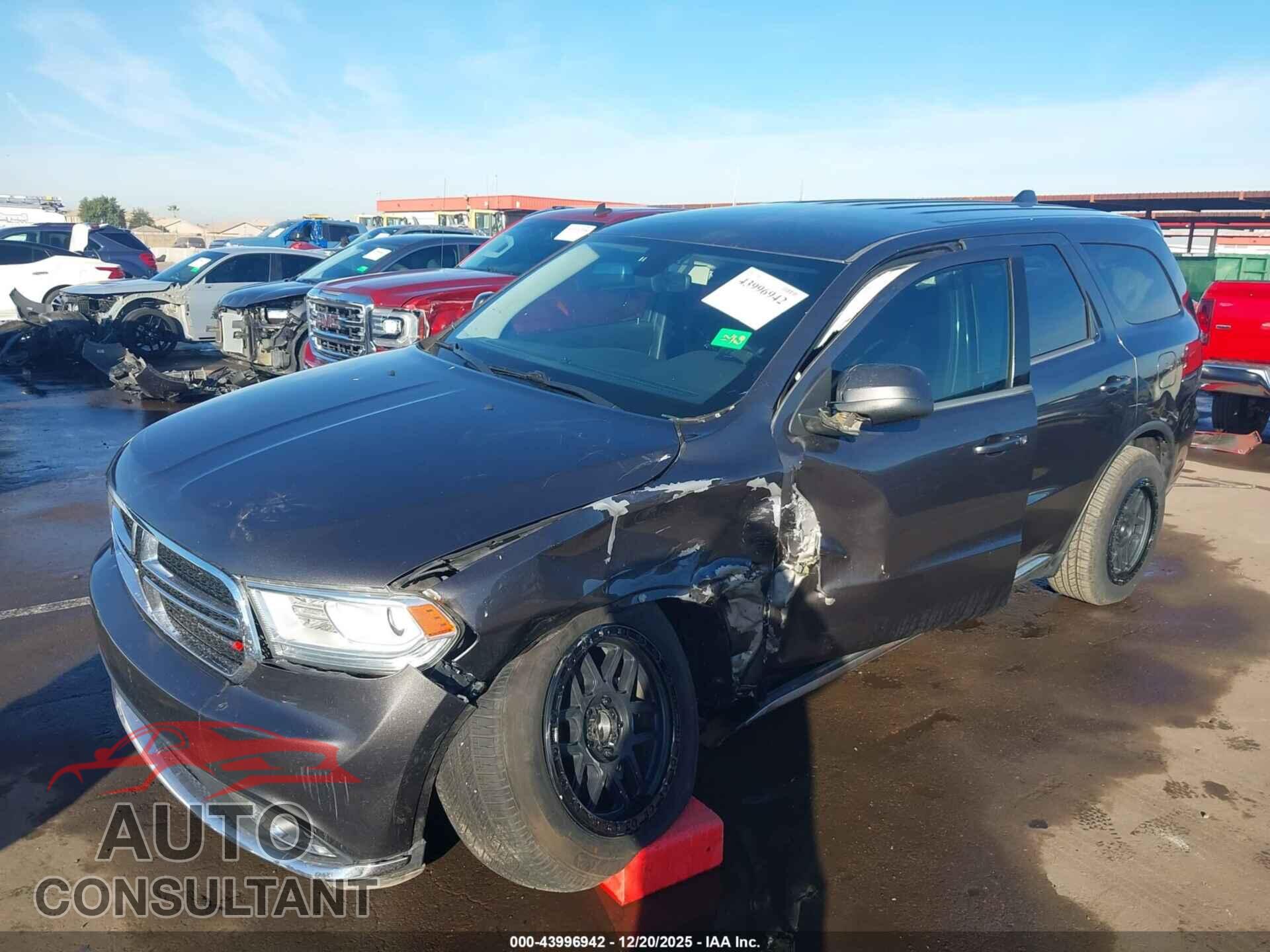 DODGE DURANGO 2019 - 1C4RDJAG2KC765063