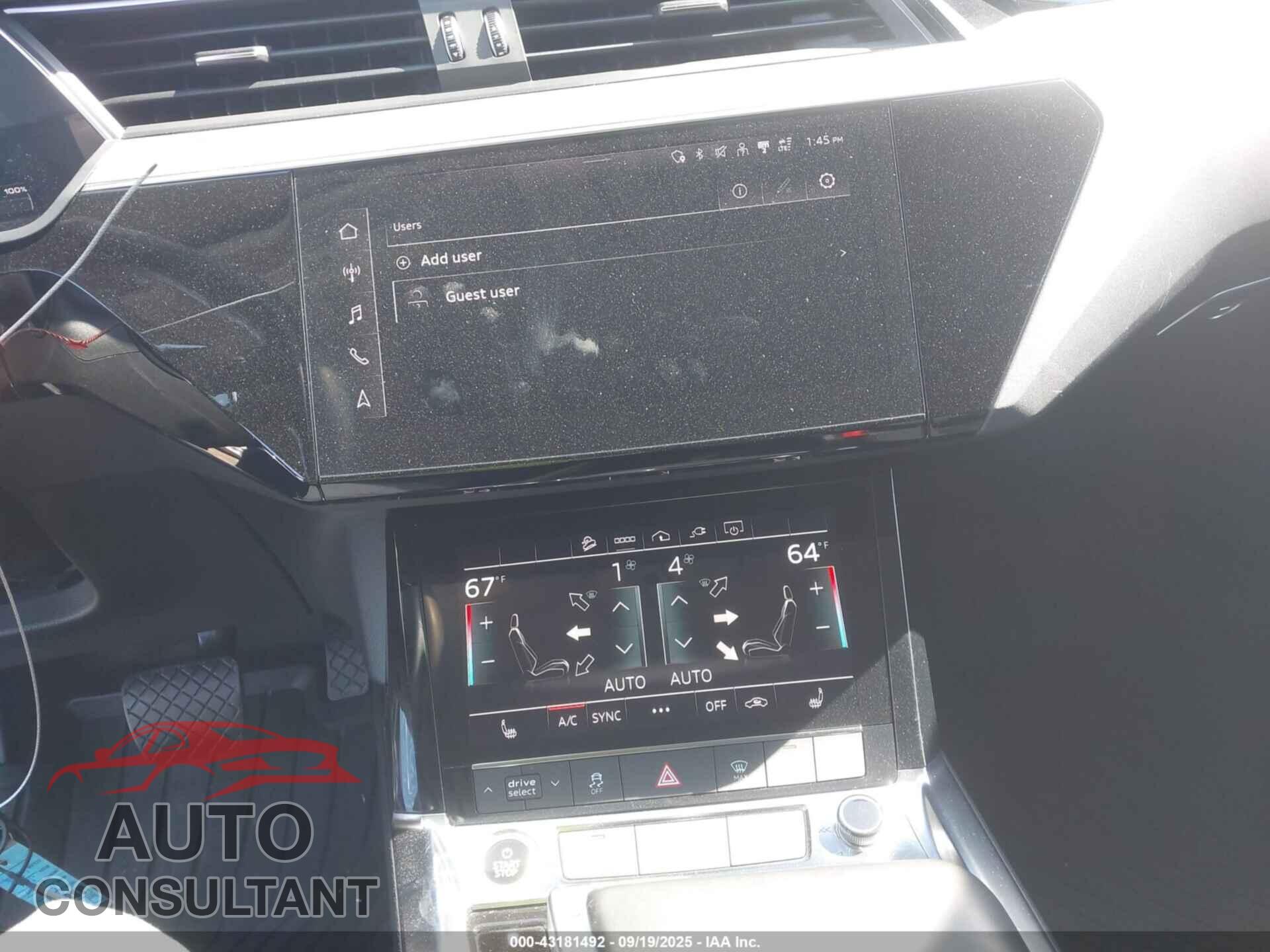 AUDI E-TRON 2022 - WA1AAAGE0NB042425
