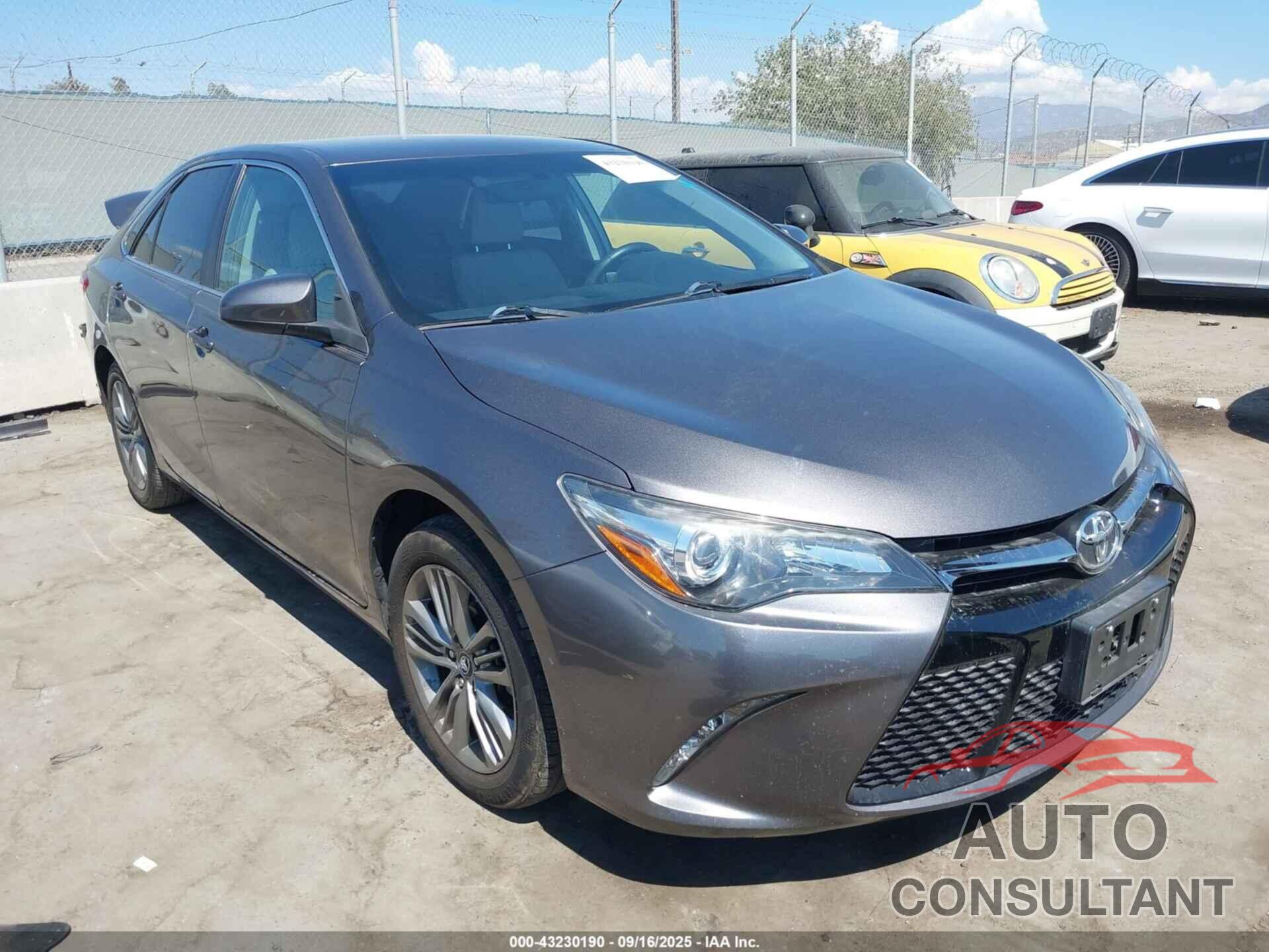 TOYOTA CAMRY 2017 - 4T1BF1FK1HU410909