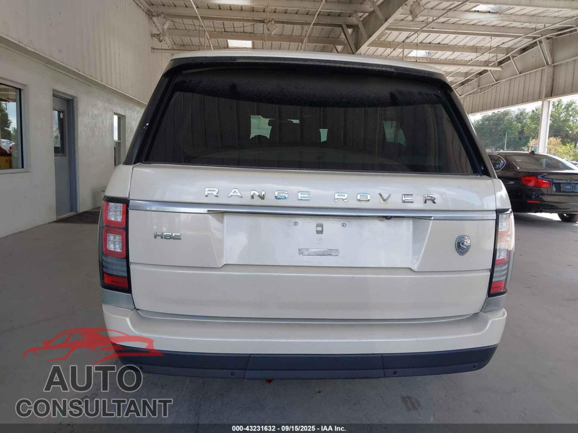 LAND ROVER RANGE ROVER 2013 - SALGS2DF7DA104917