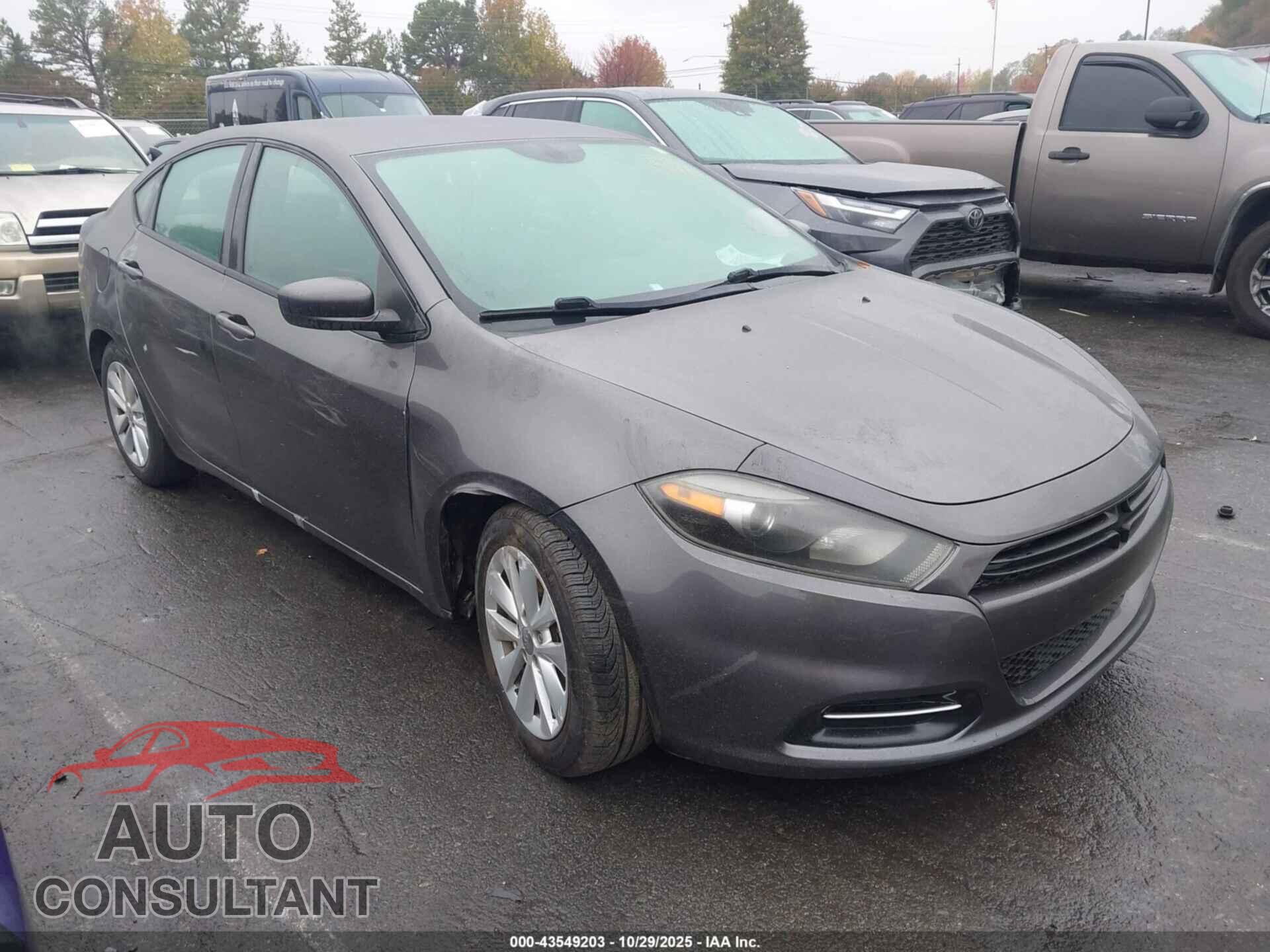 DODGE DART 2014 - 1C3CDFBB7ED802133
