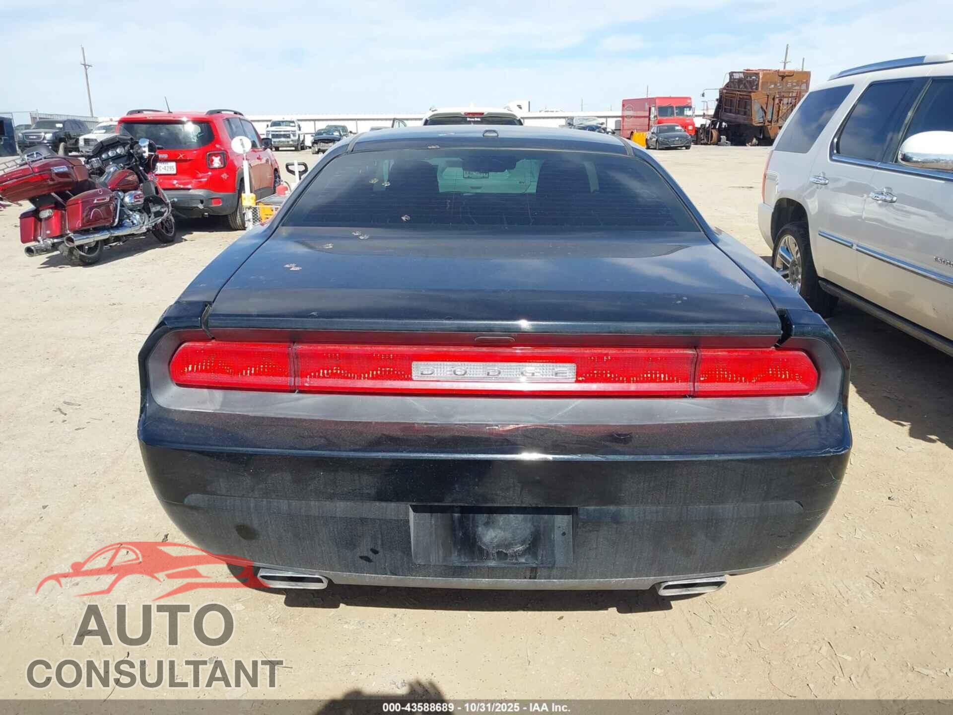 DODGE CHALLENGER 2012 - 2C3CDYAG5CH258126