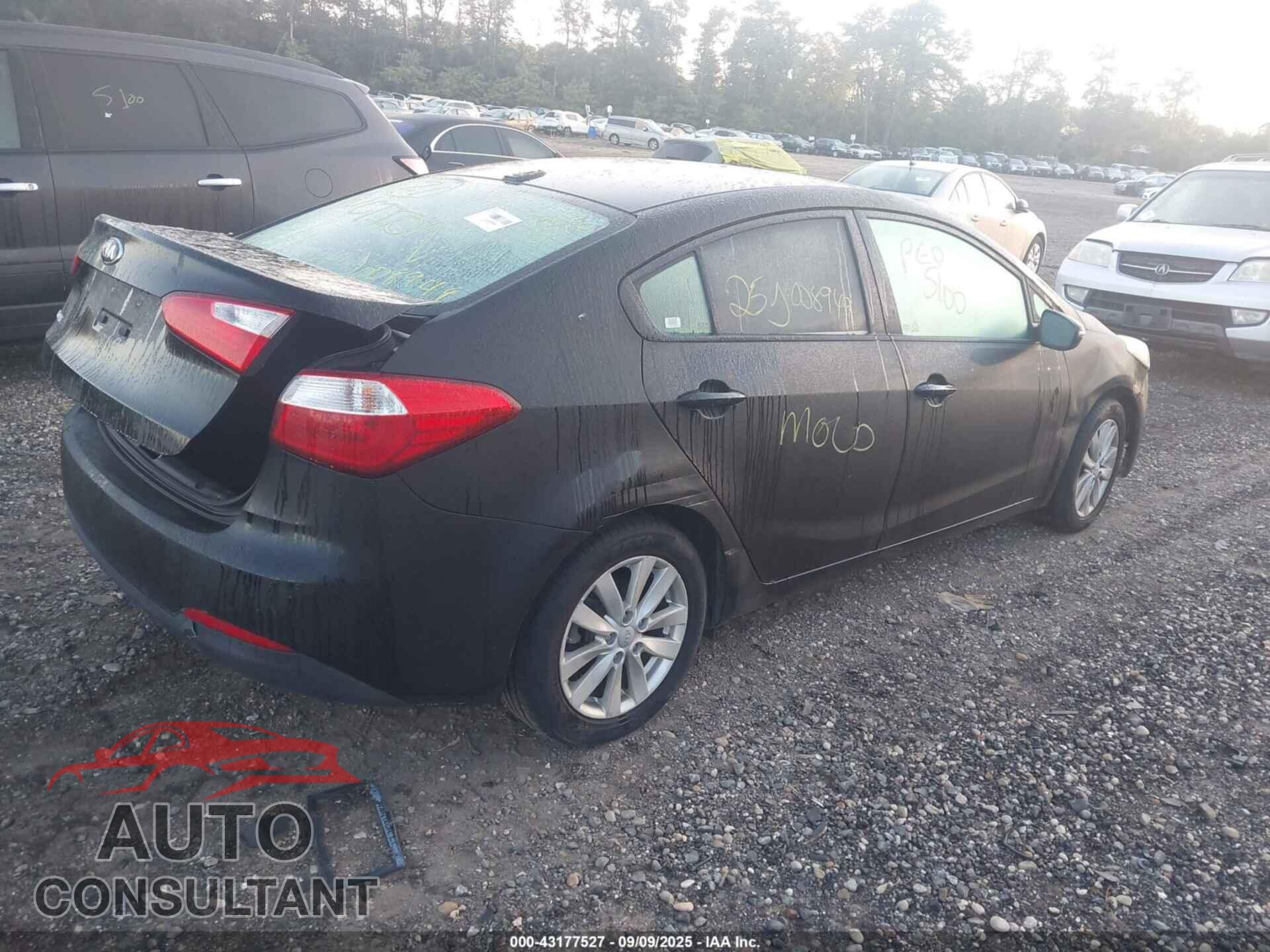 KIA FORTE 2014 - KNAFX4A61E5230833