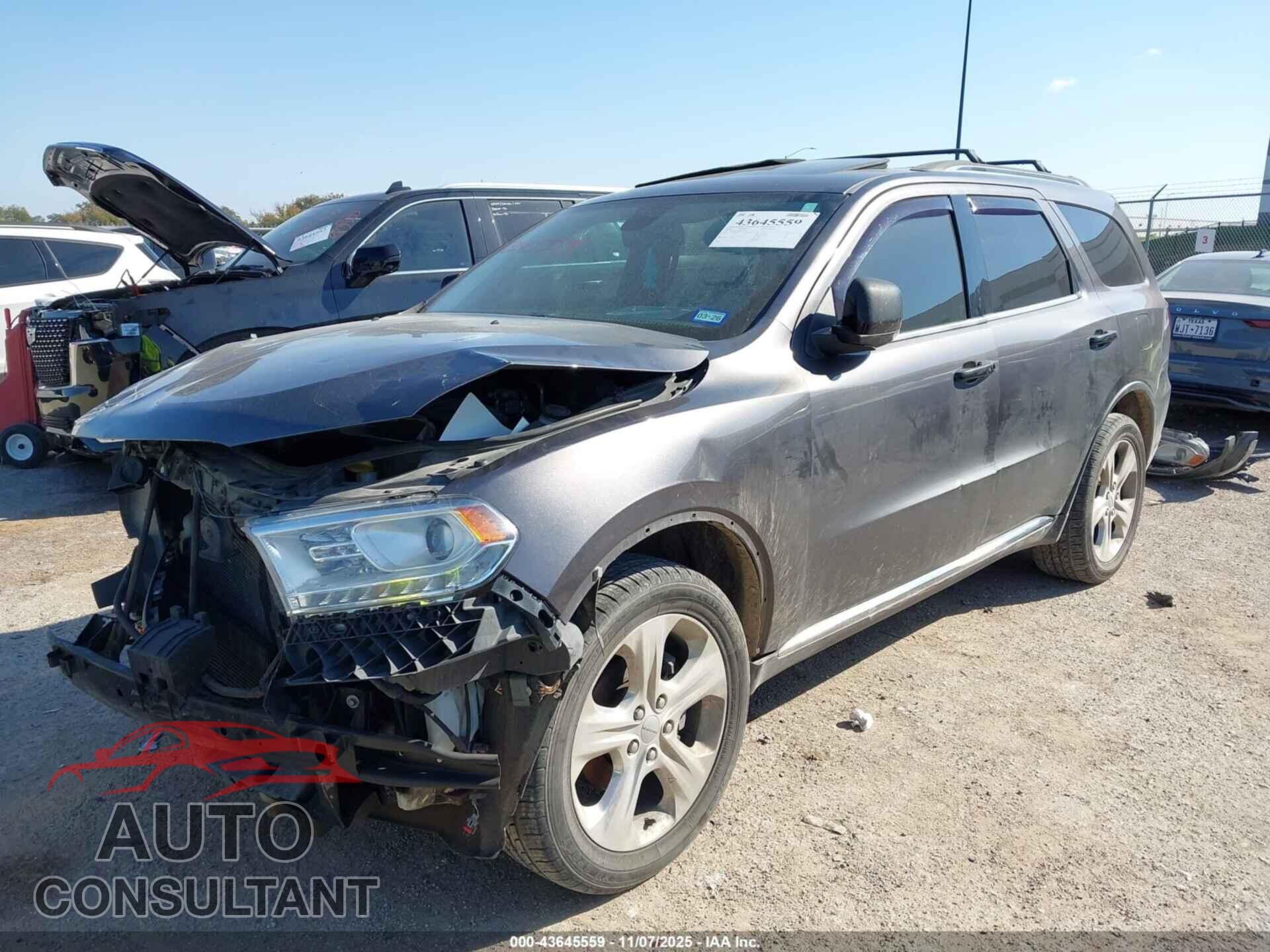 DODGE DURANGO 2014 - 1C4RDJDGXEC971618