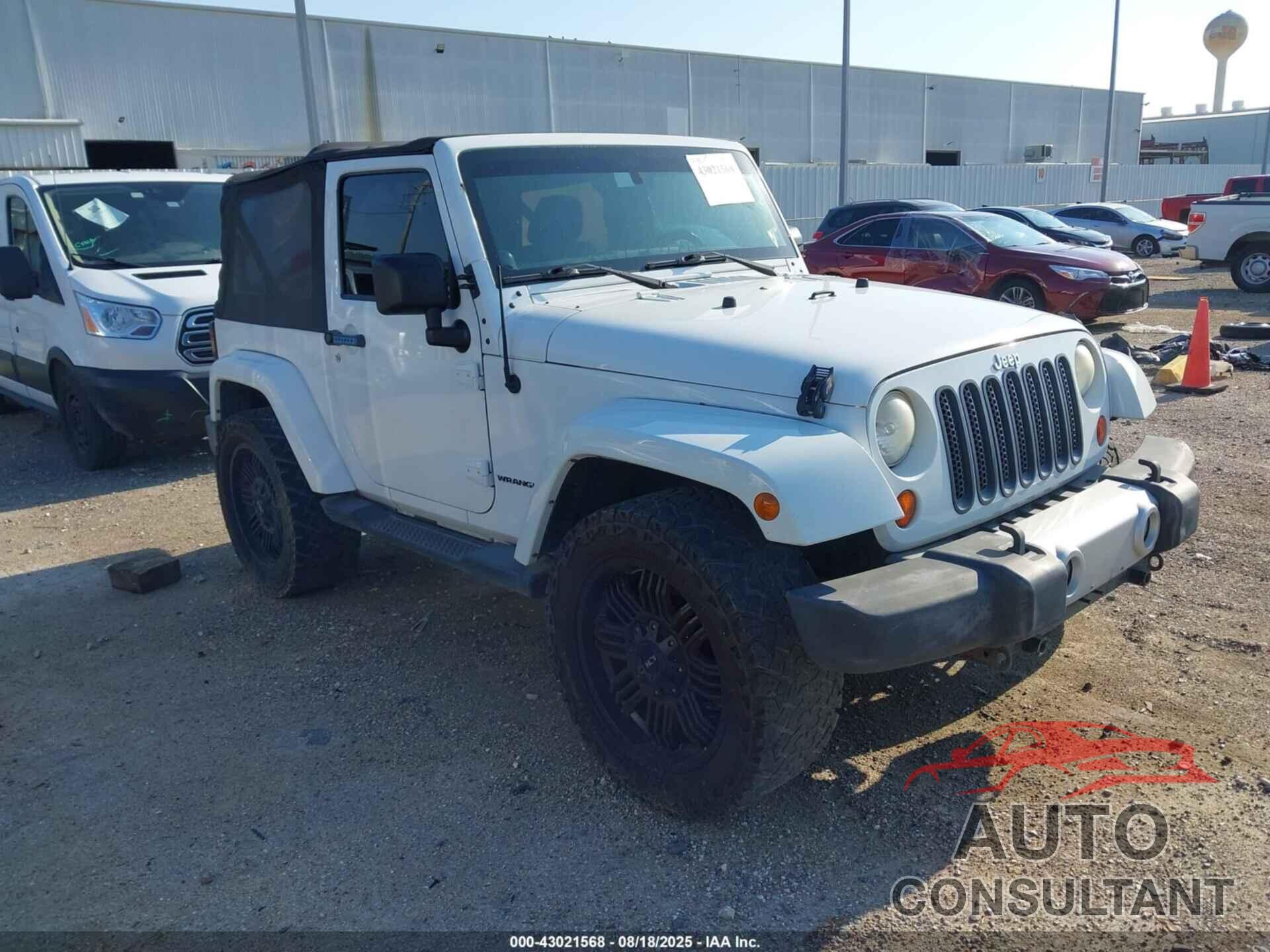 JEEP WRANGLER 2012 - 1C4AJWBG6CL220244
